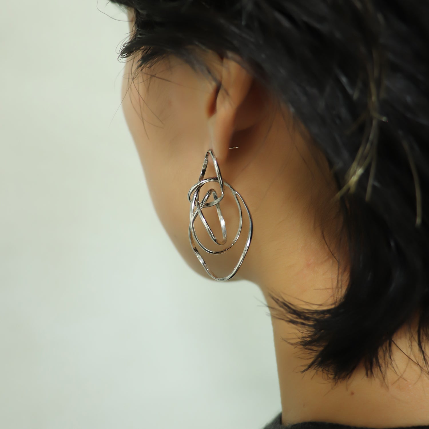 SV925 運命の環 ピアス|GSV1038WH