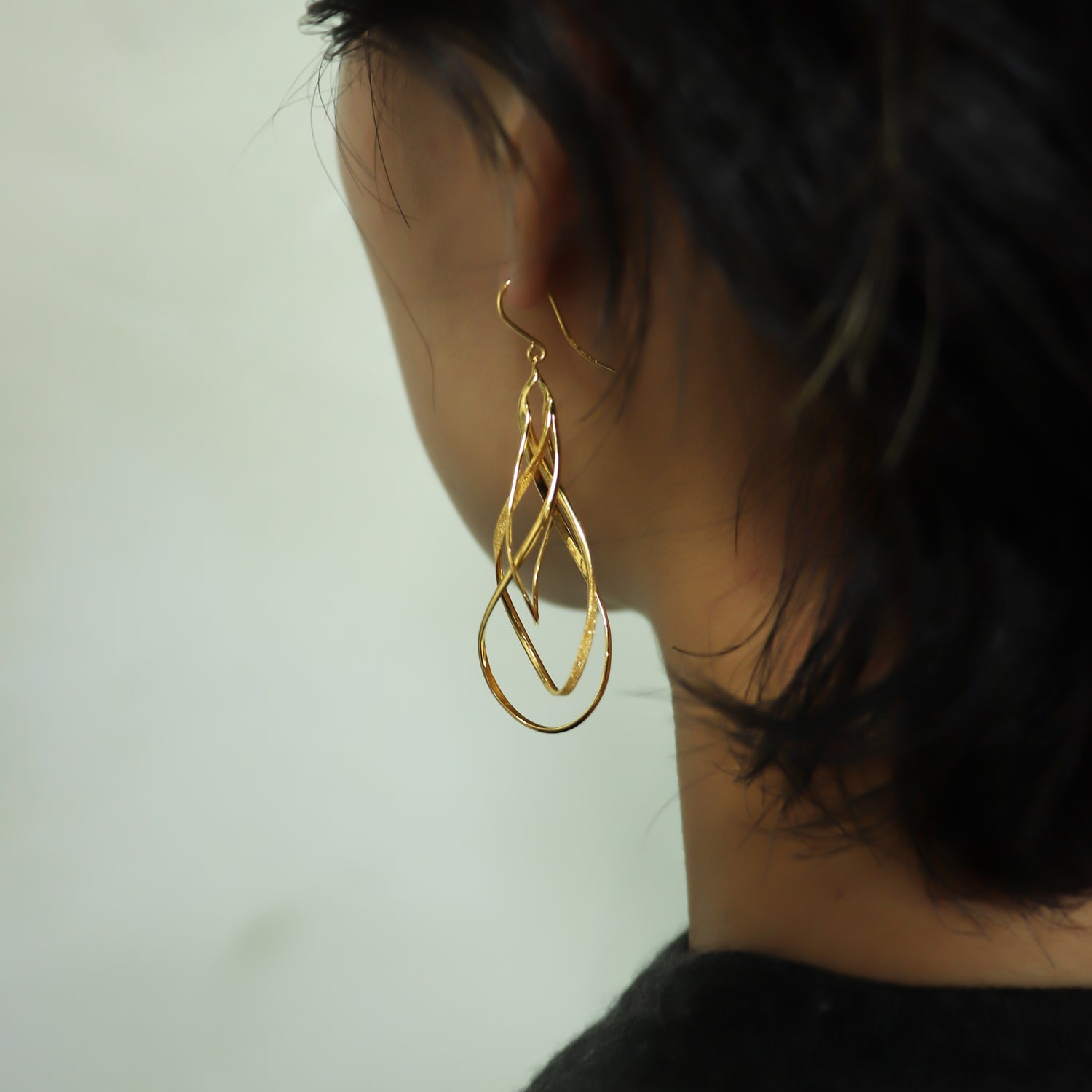 SV925 潤いのループ ピアス|GSV1040GD