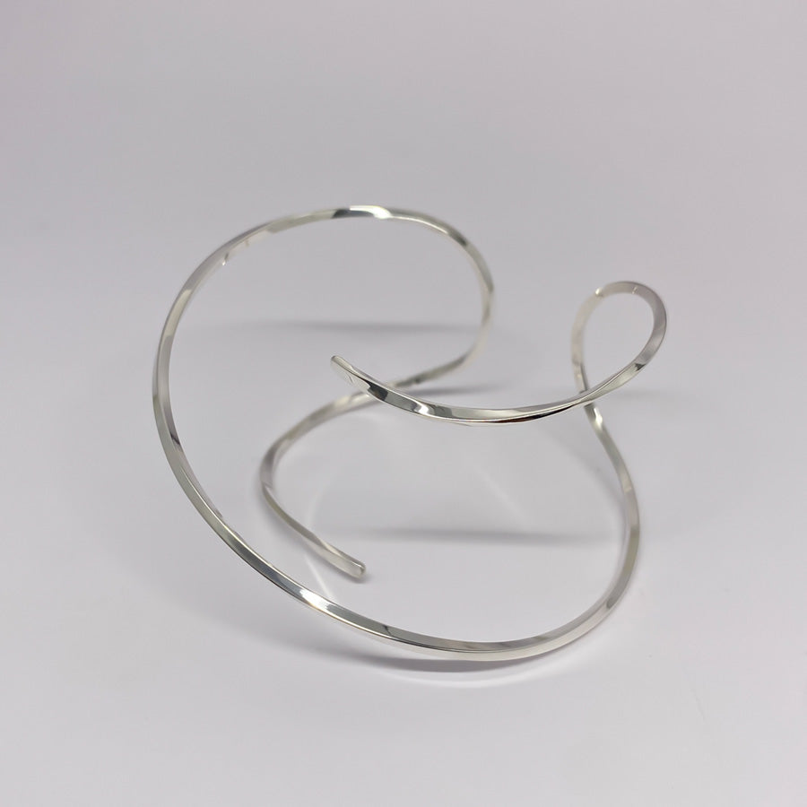 SV999 純銀ハグ バングル|GSV3006