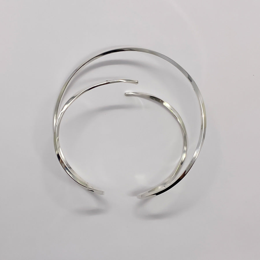 SV999 純銀ハグ バングル|GSV3006