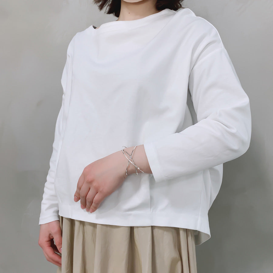 SV999 純銀オーバーラップ バングル|GSV3008