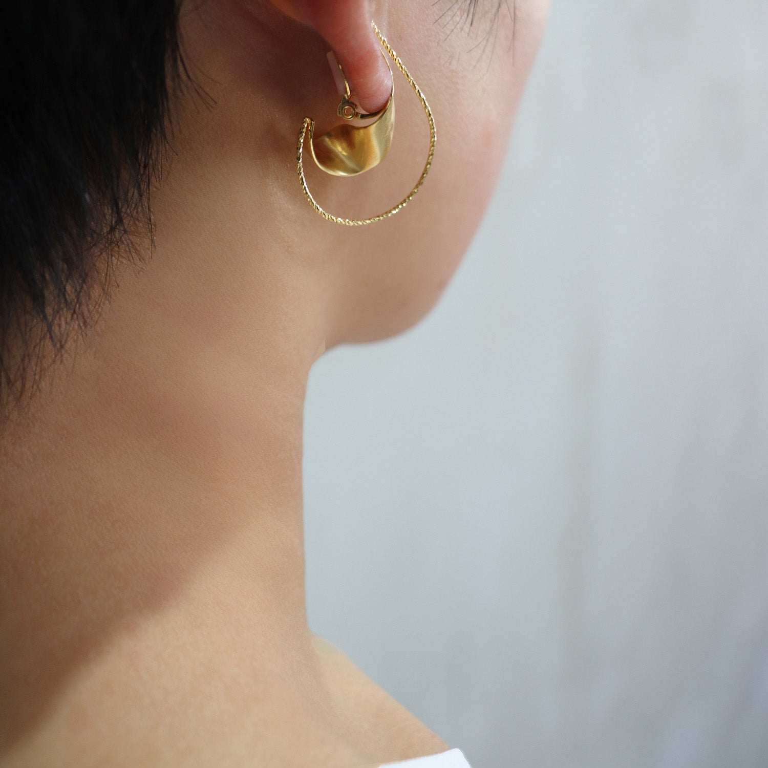 SV925 風に舞う瞬間 イヤリング|GSV4024GD