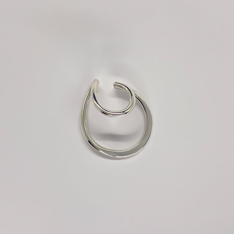 SV999 純銀two line イヤーカフ|GSV5104