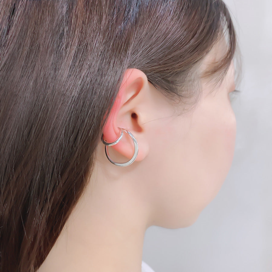 SV999 純銀two line イヤーカフ|GSV5104