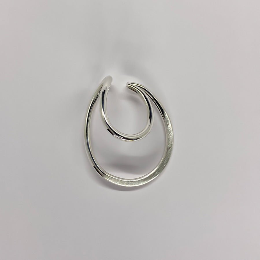 SV999 純銀two line イヤーカフ|GSV5105