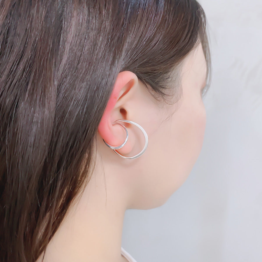 SV999 純銀two line イヤーカフ|GSV5105