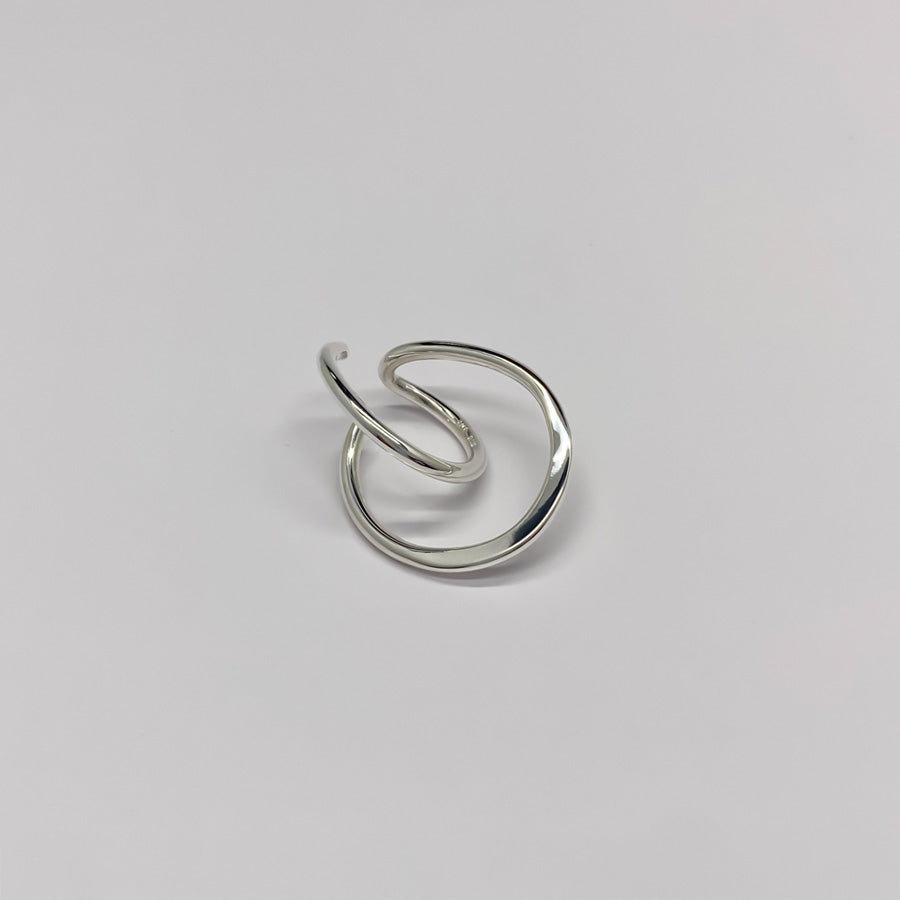 SV999 純銀cross line イヤーカフ|GSV5106