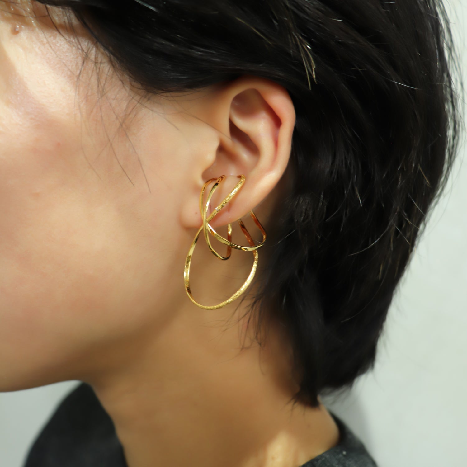 SV925 無限の環 イヤーカフ|GSV5111GD-R・GSV5111GD-L