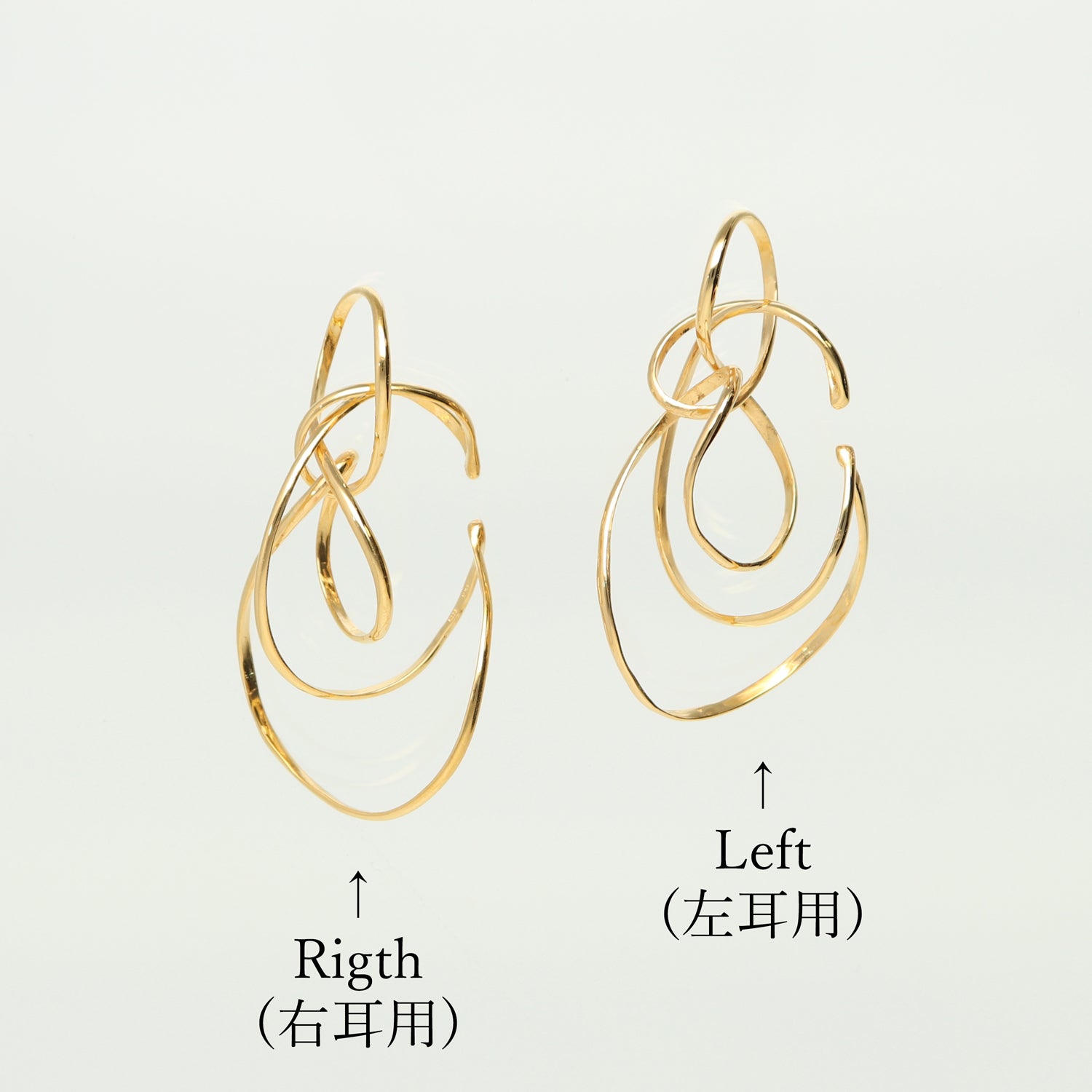 SV925 運命の環 イヤーカフ|GSV5112GD-R・GSV5112GD-L