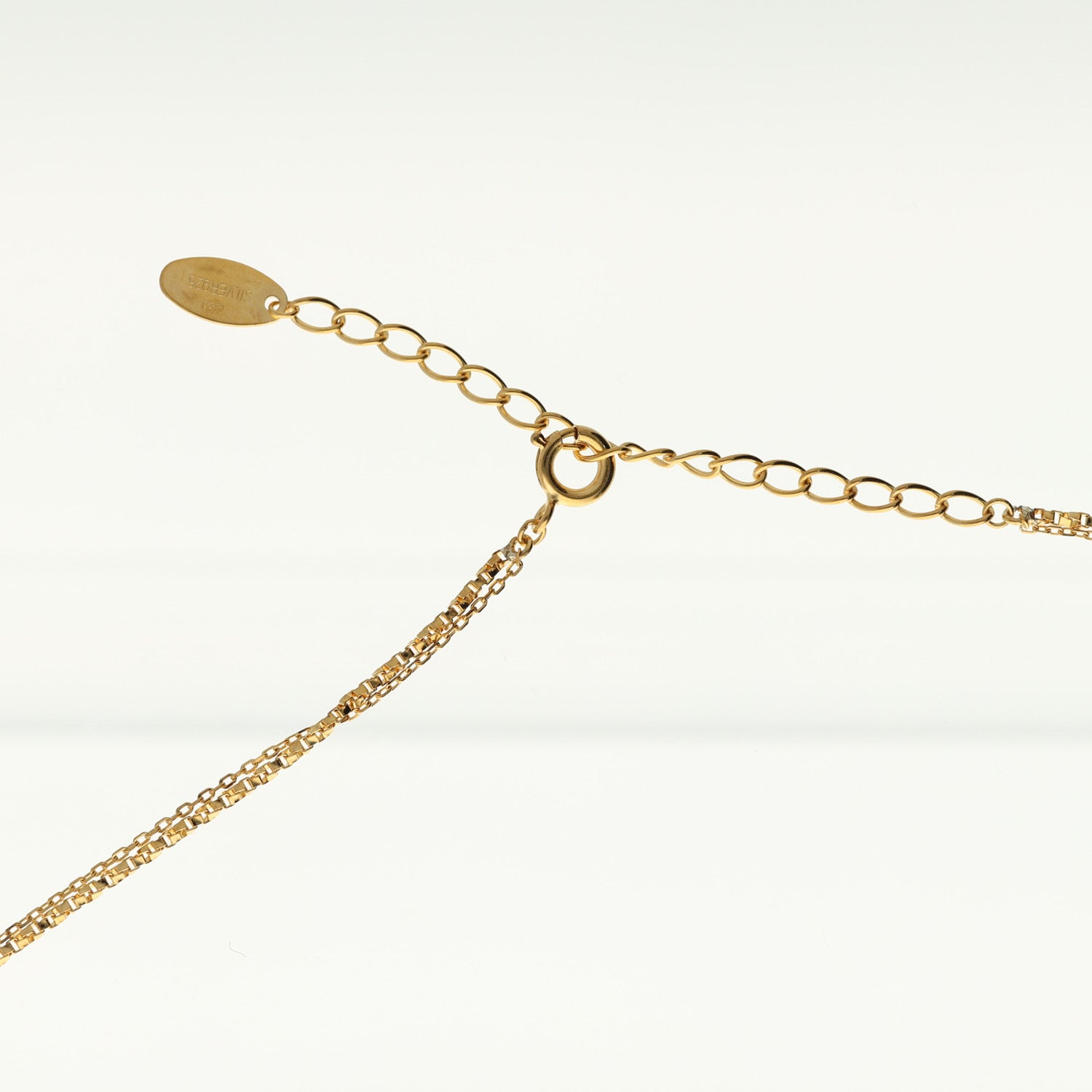 SV925 光沢の揺らぎ ネックレス|GSV8011GD