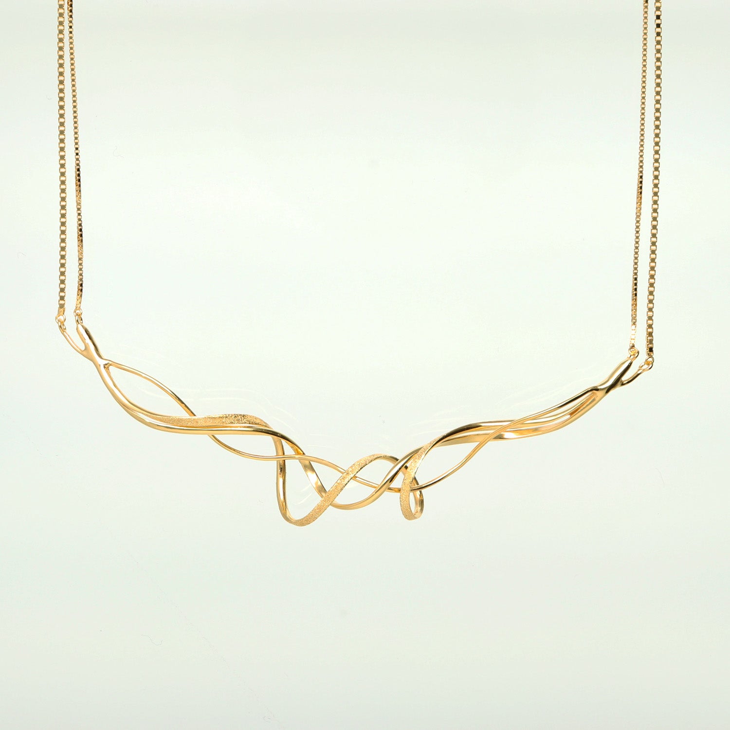 SV925 流れる躍動 ネックレス|GSV8012GD