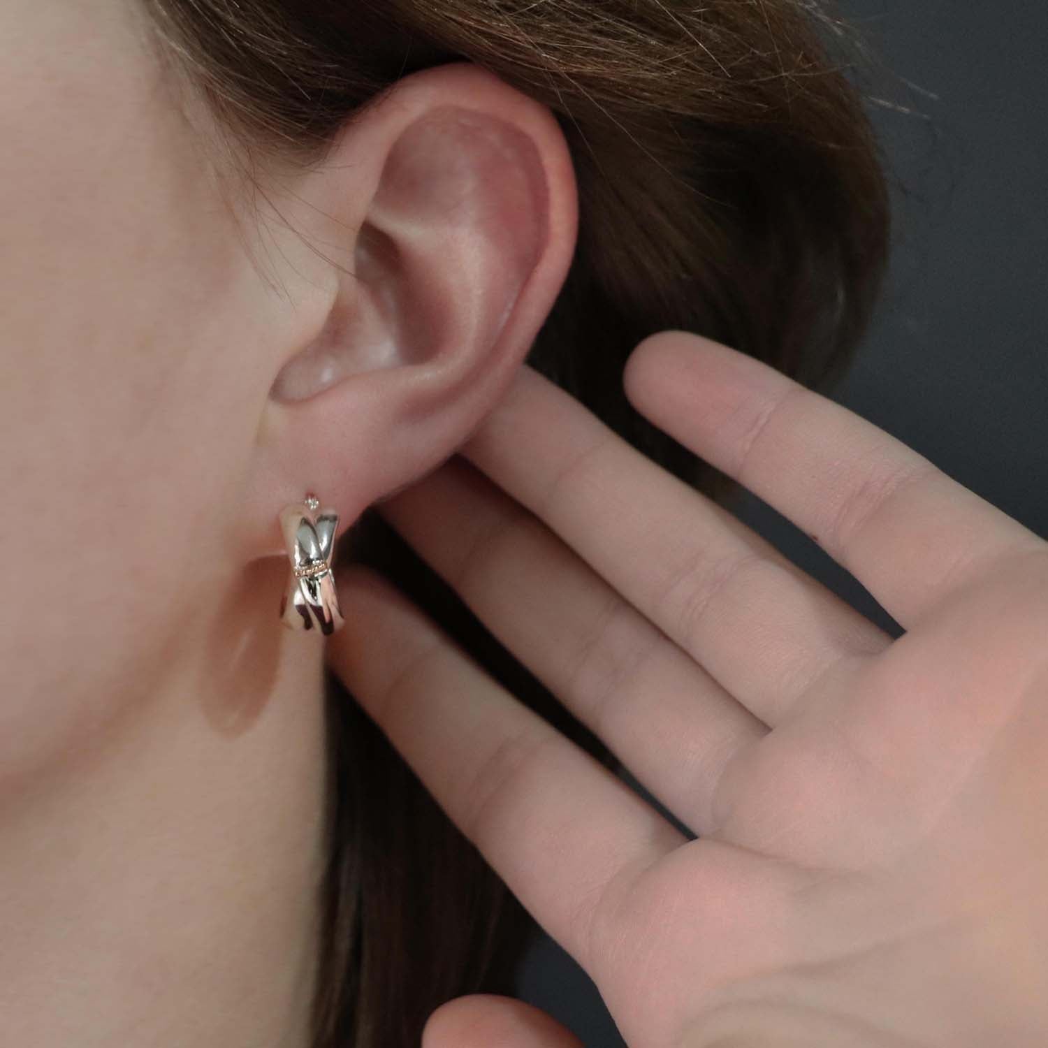 SV925/K10 輪郭を定める ピアス|GSVK1000