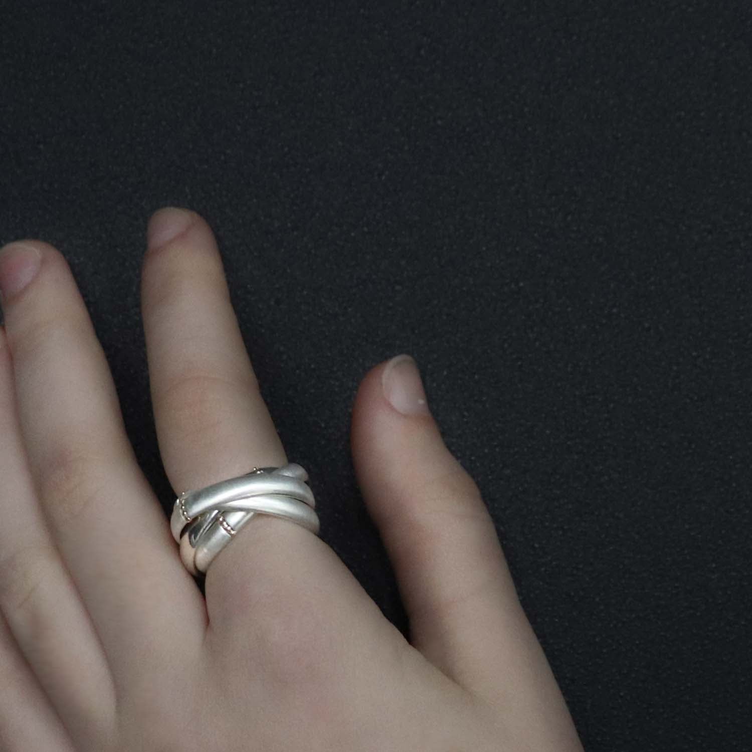 SV925/K10 始まりの交差 リング|GSVK2007M・L