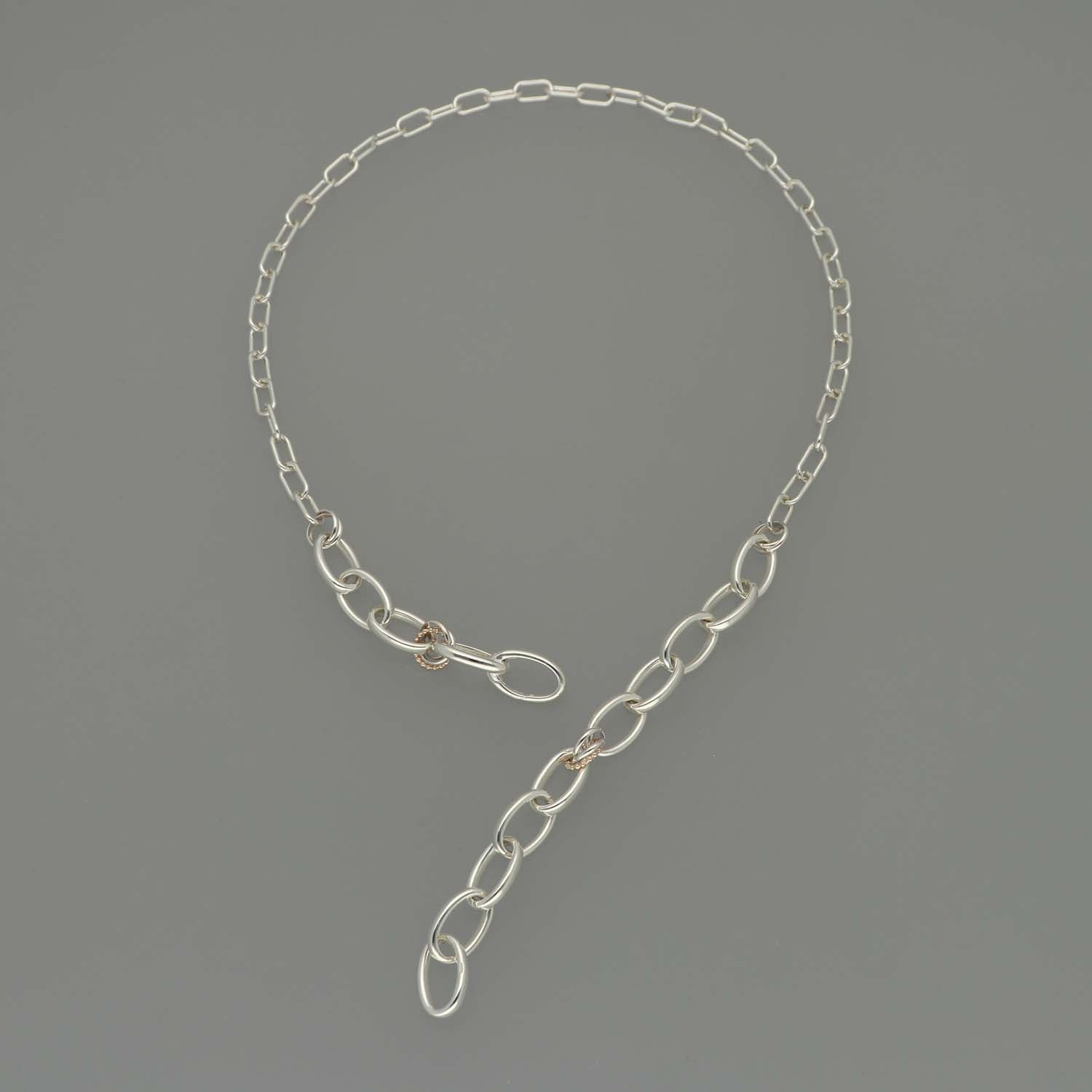 SV925/K10 芯に立つ ネックレス|GSVK8002