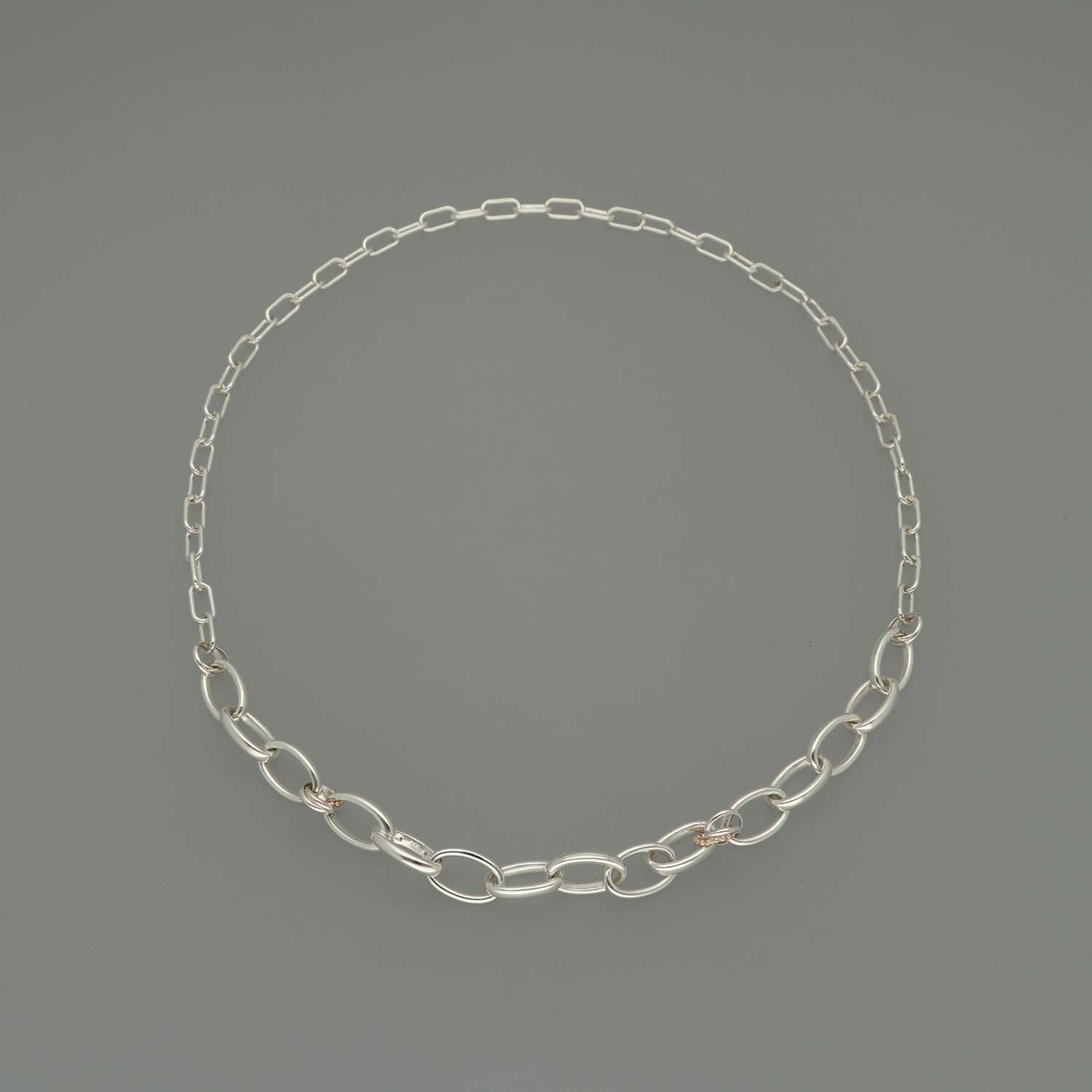 SV925/K10 芯に立つ ネックレス|GSVK8002