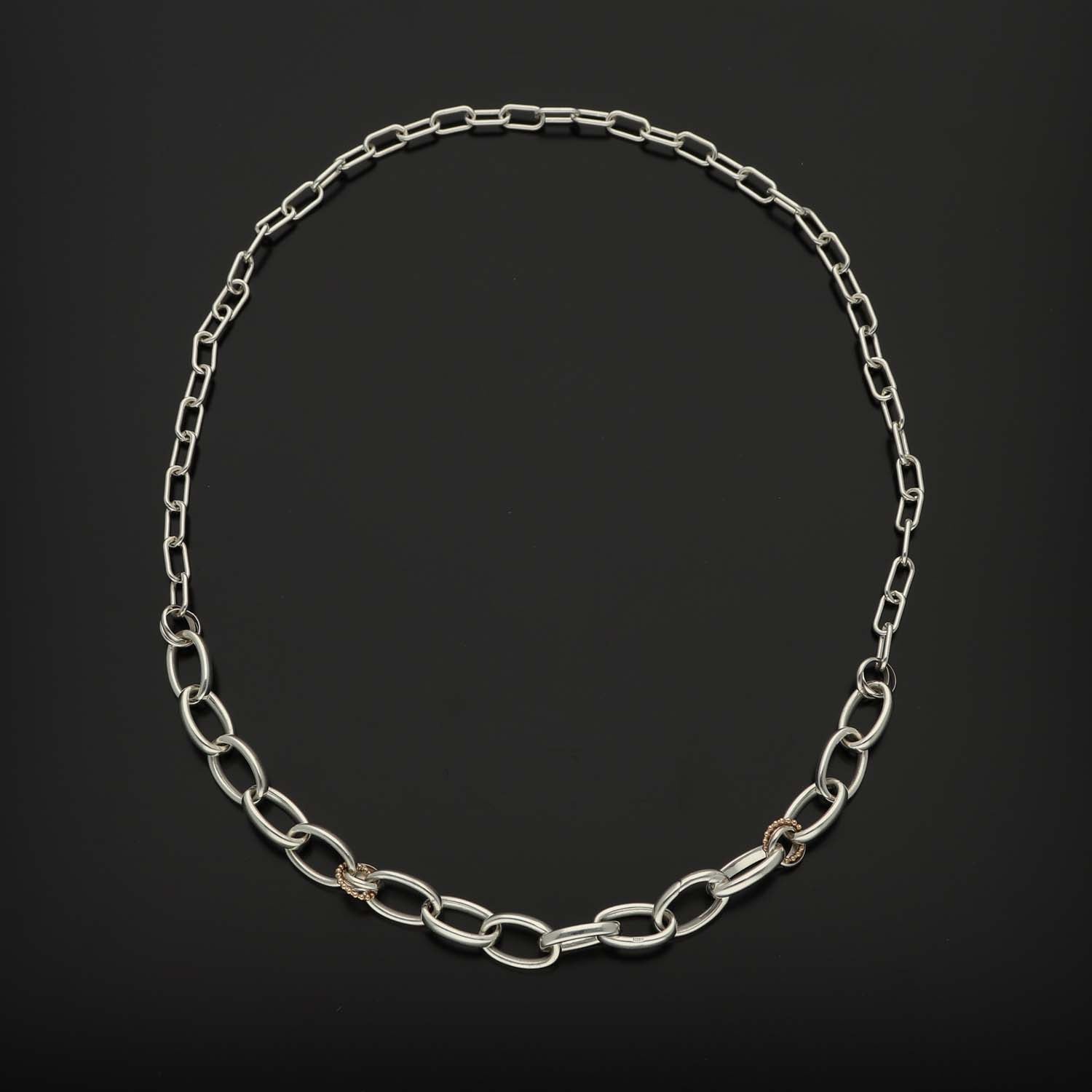 SV925/K10 芯に立つ ネックレス|GSVK8002