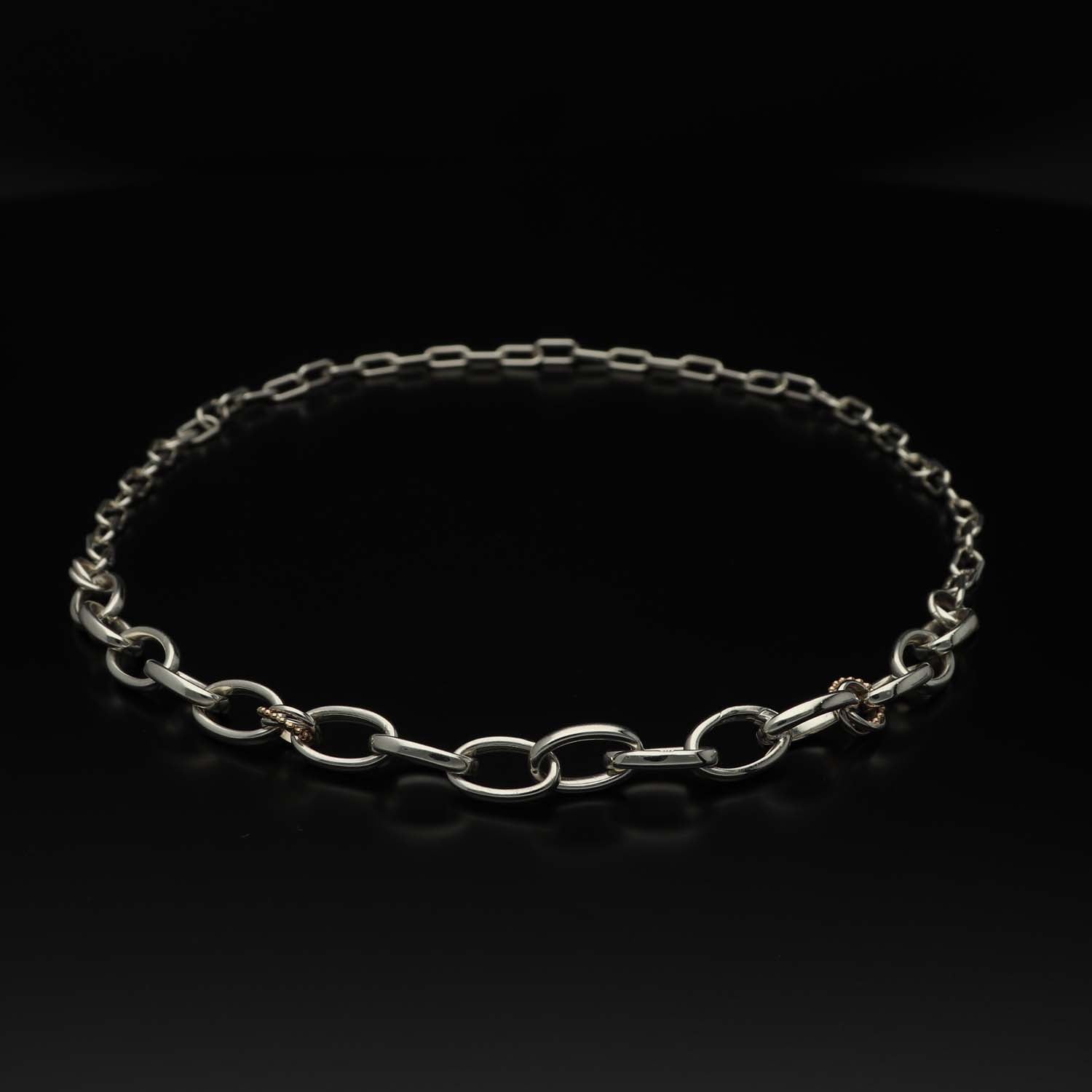 SV925/K10 芯に立つ ネックレス|GSVK8002