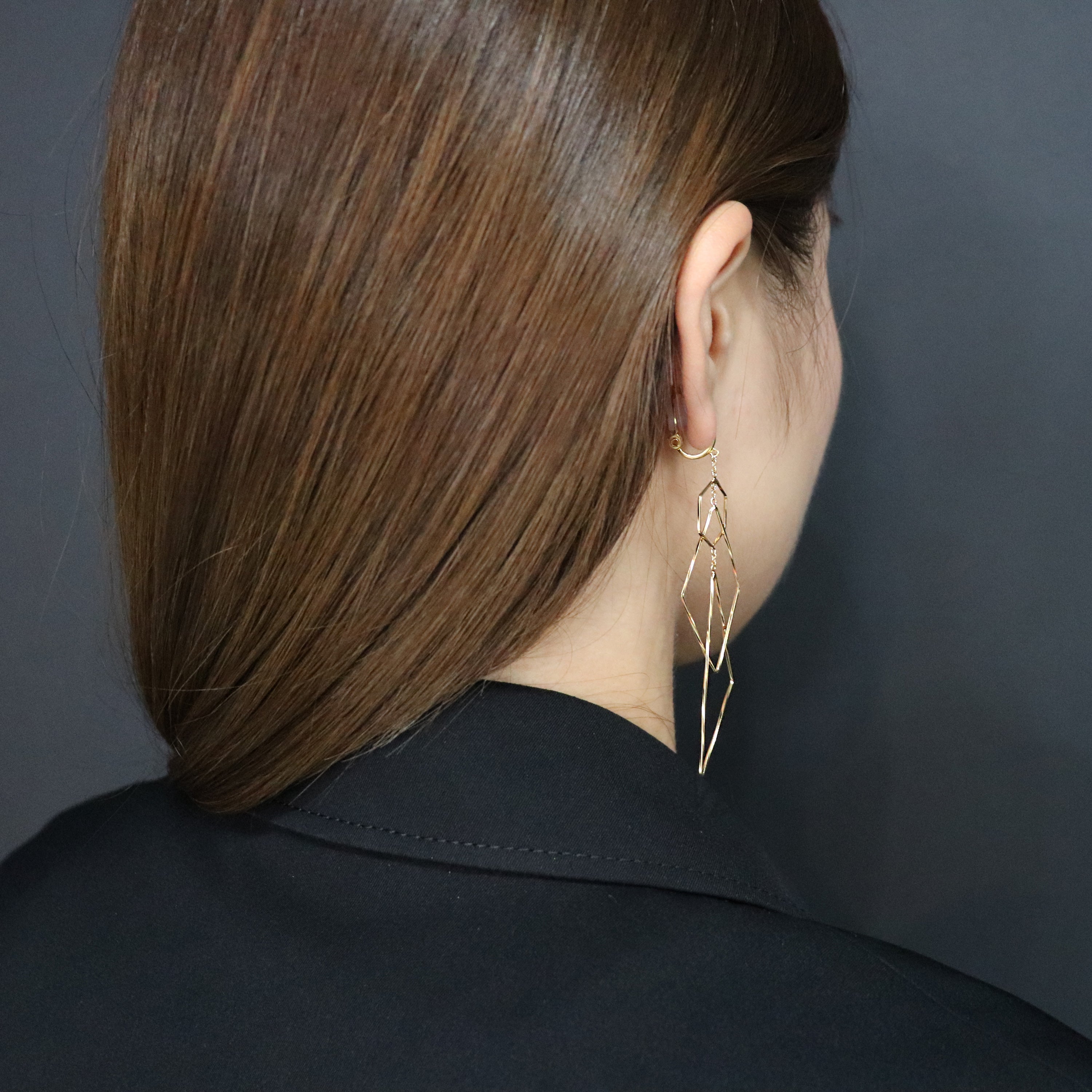 K14GF/SV  陽光の瞬き  イヤリング｜GFE4178GD