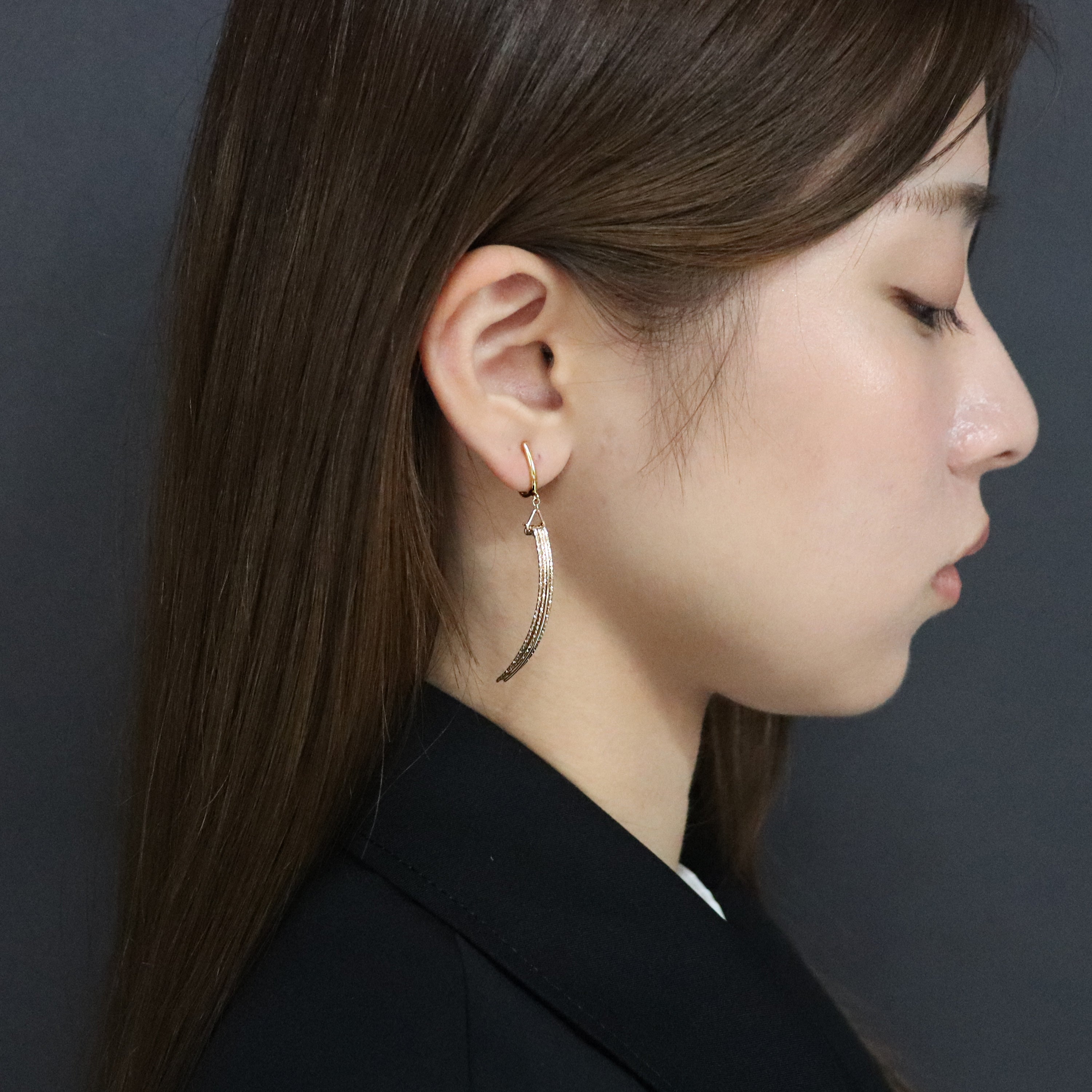 K14GF/SV  微光華のしらべ  イヤリング｜GFE4176GD