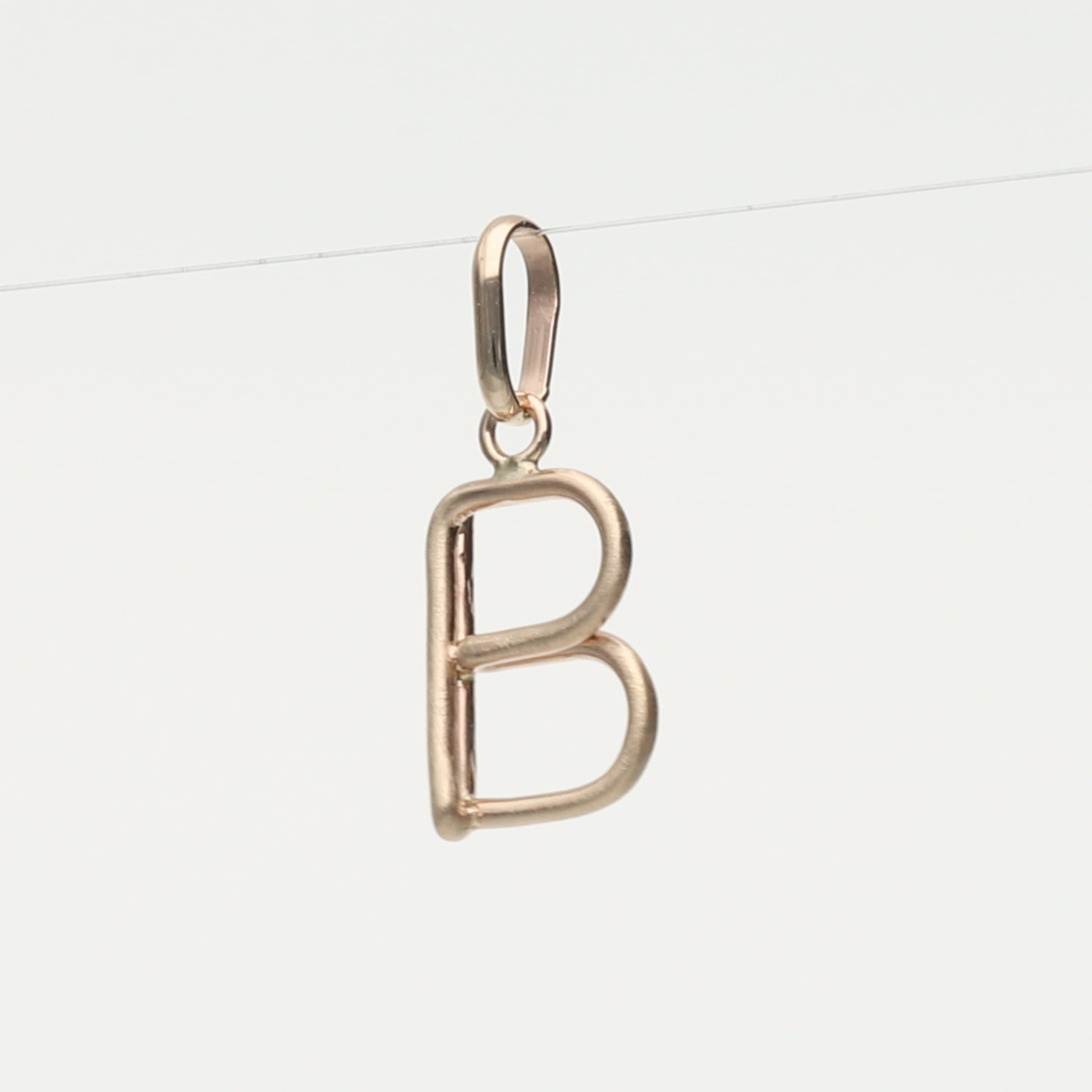 K10  イニシャル  ペンダントトップ｜GD-8023A～Z