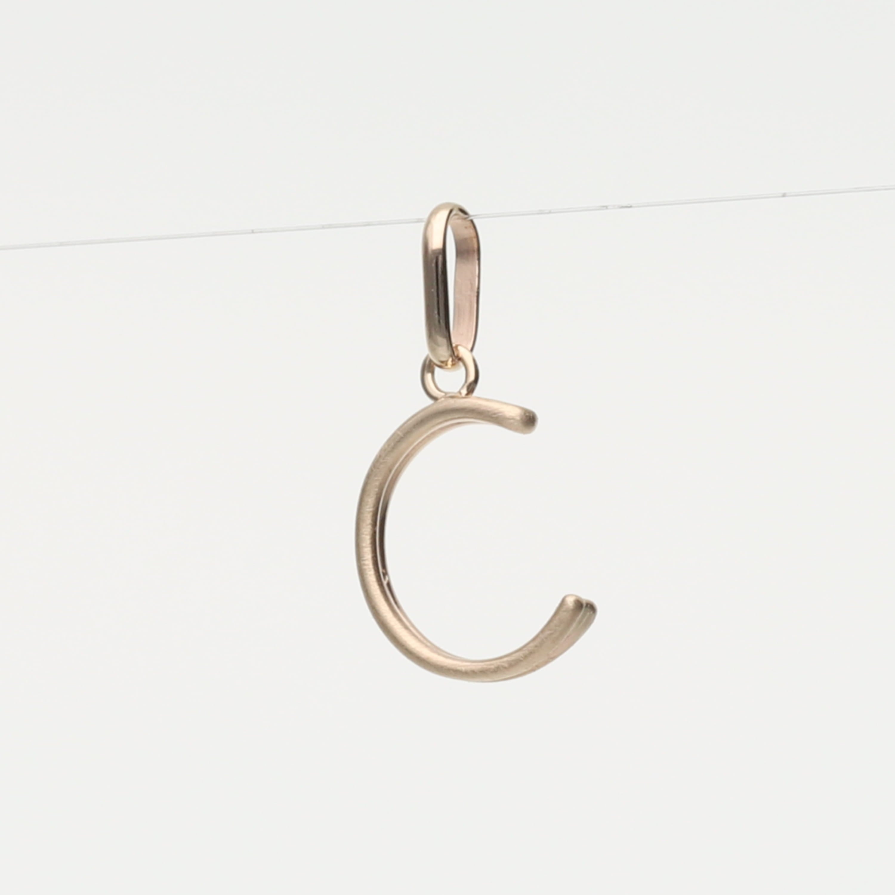 K10  イニシャル  ペンダントトップ｜GD-8023A～Z