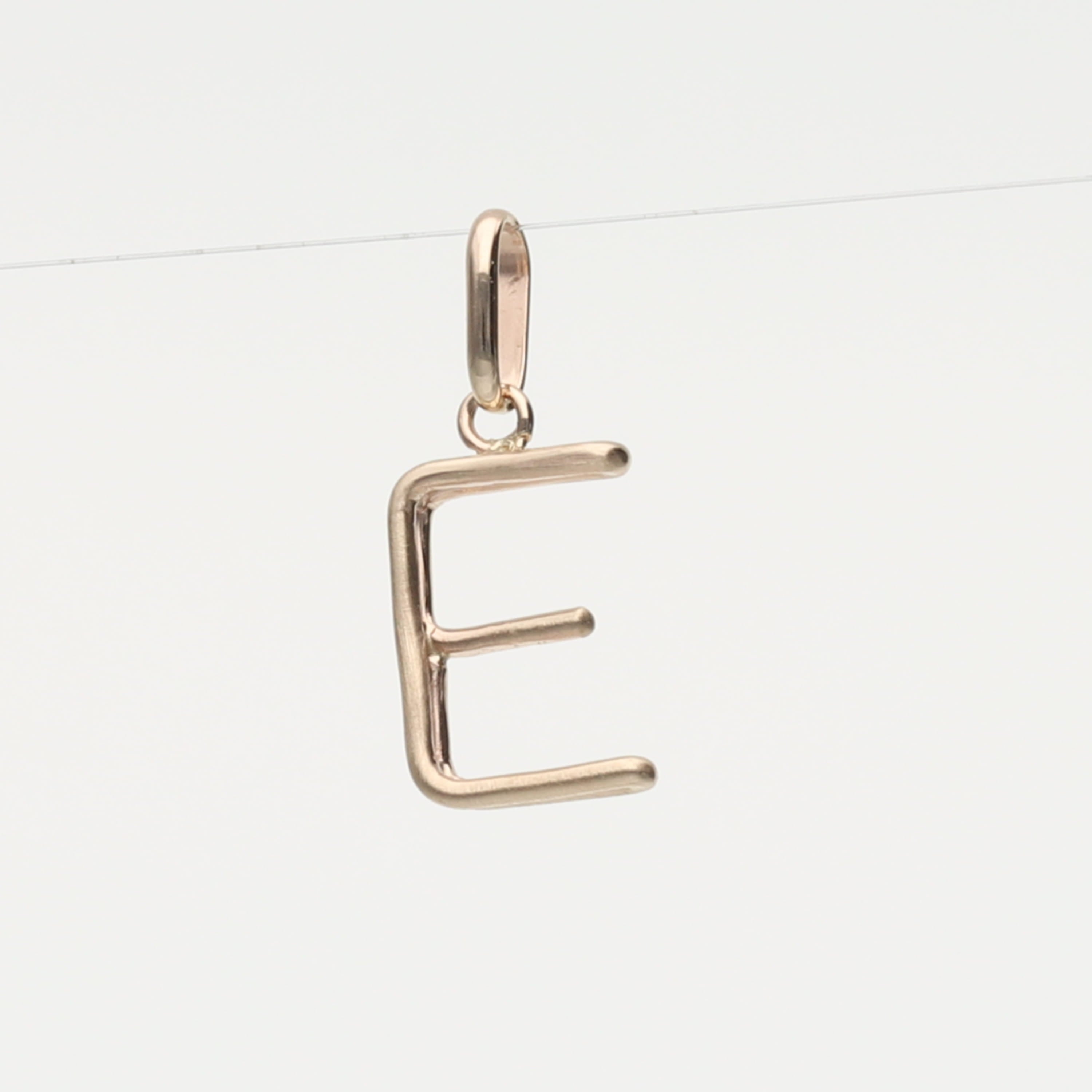 K10  イニシャル  ペンダントトップ｜GD-8023A～Z