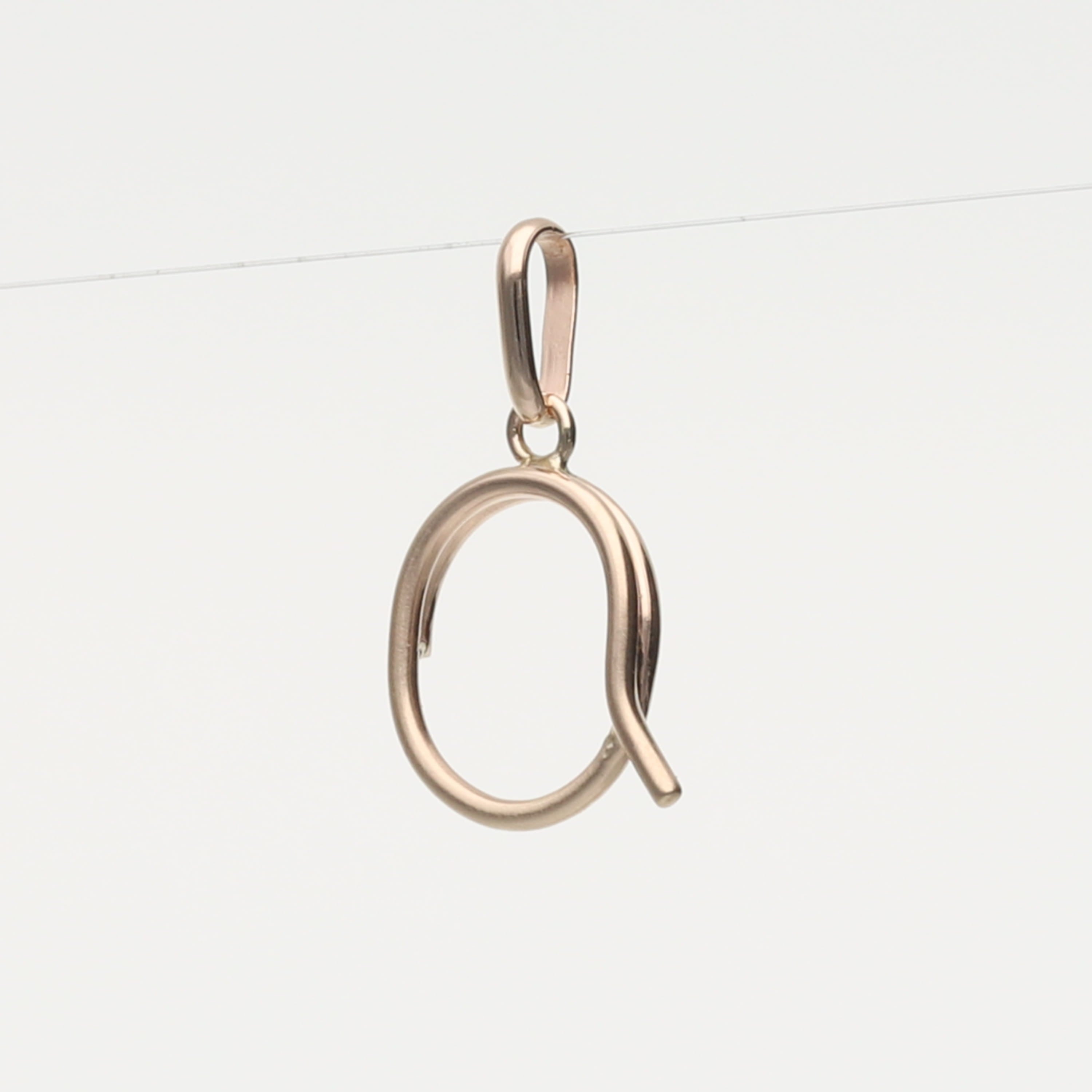 K10  イニシャル  ペンダントトップ｜GD-8023A～Z