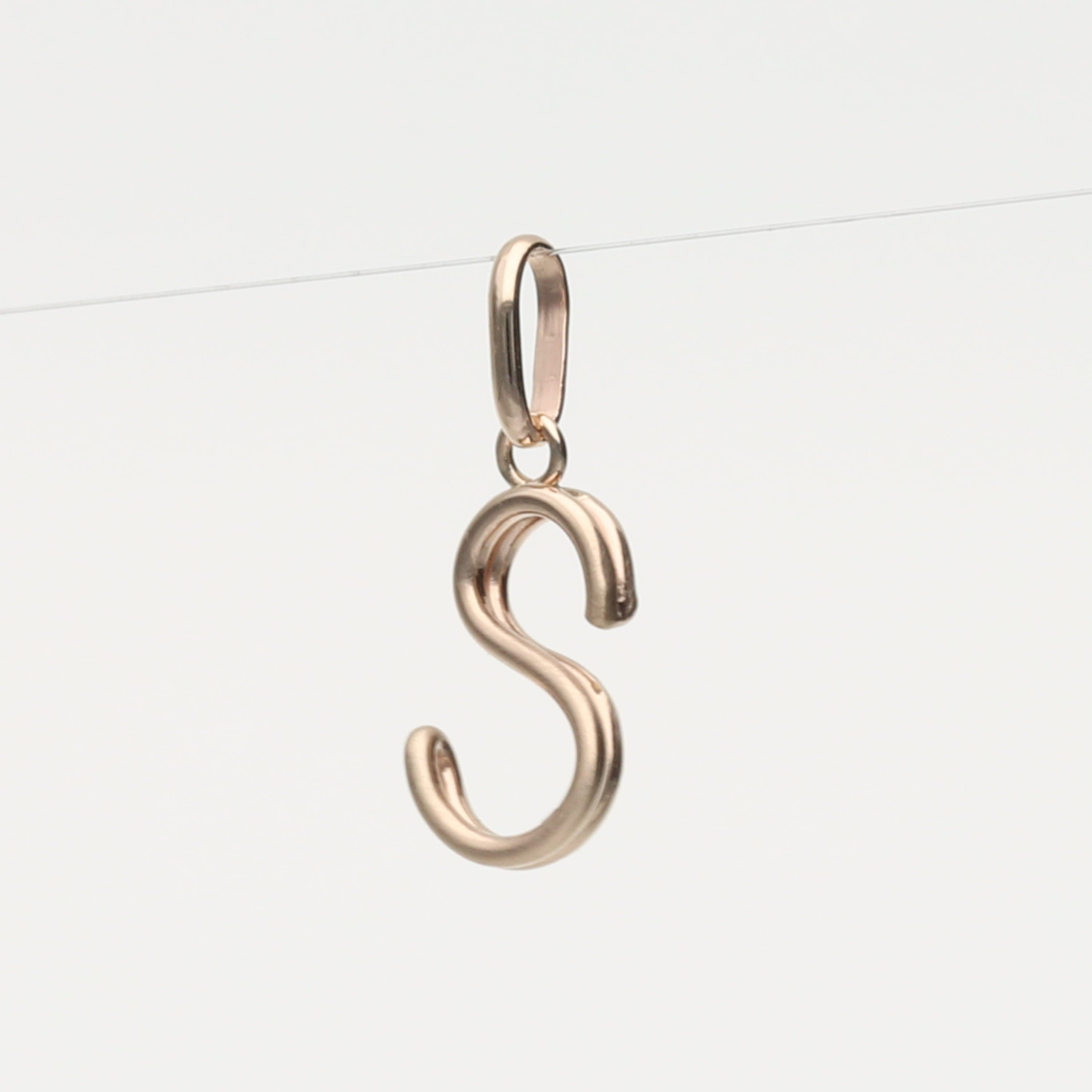 K10  イニシャル  ペンダントトップ｜GD-8023A～Z