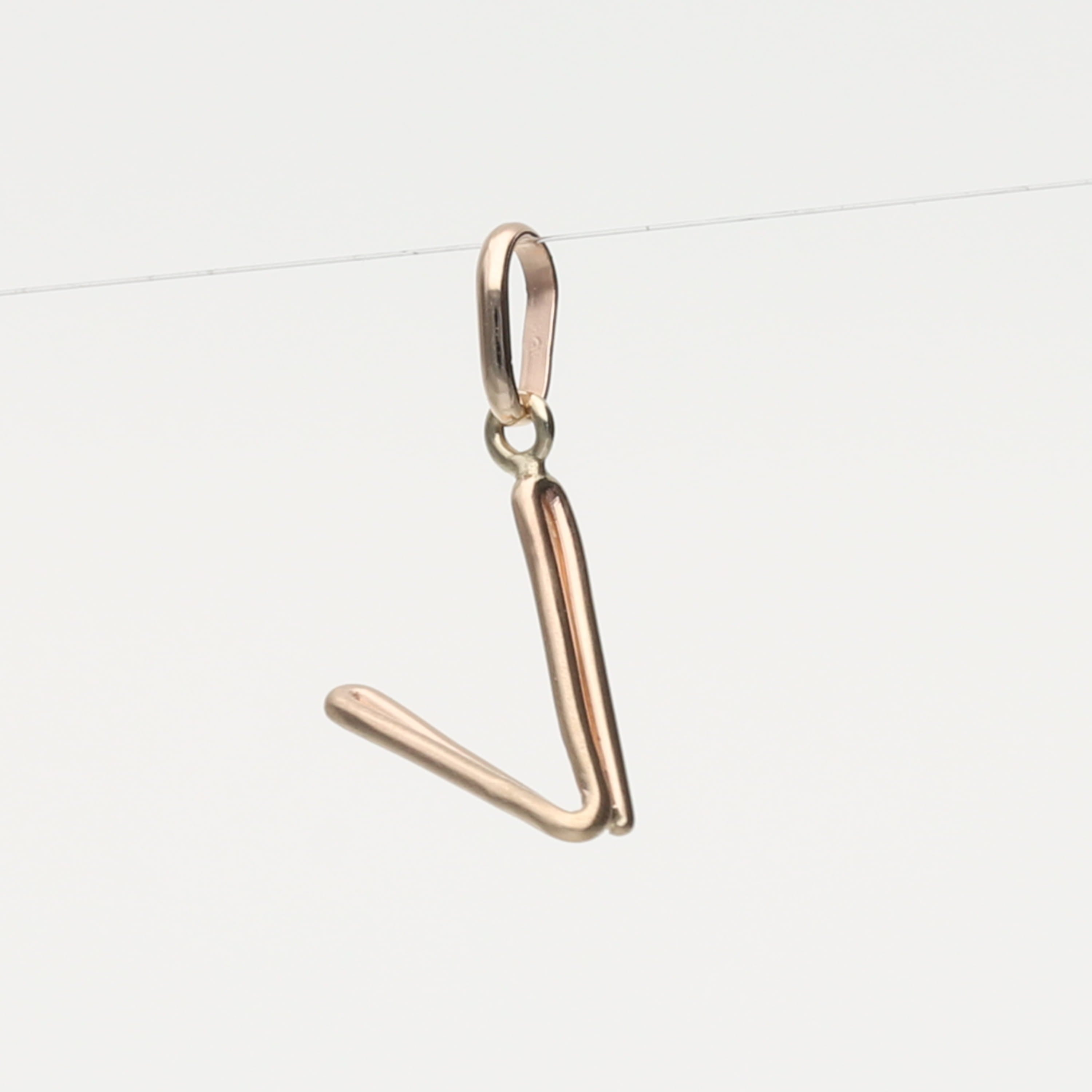 K10  イニシャル  ペンダントトップ｜GD-8023A～Z