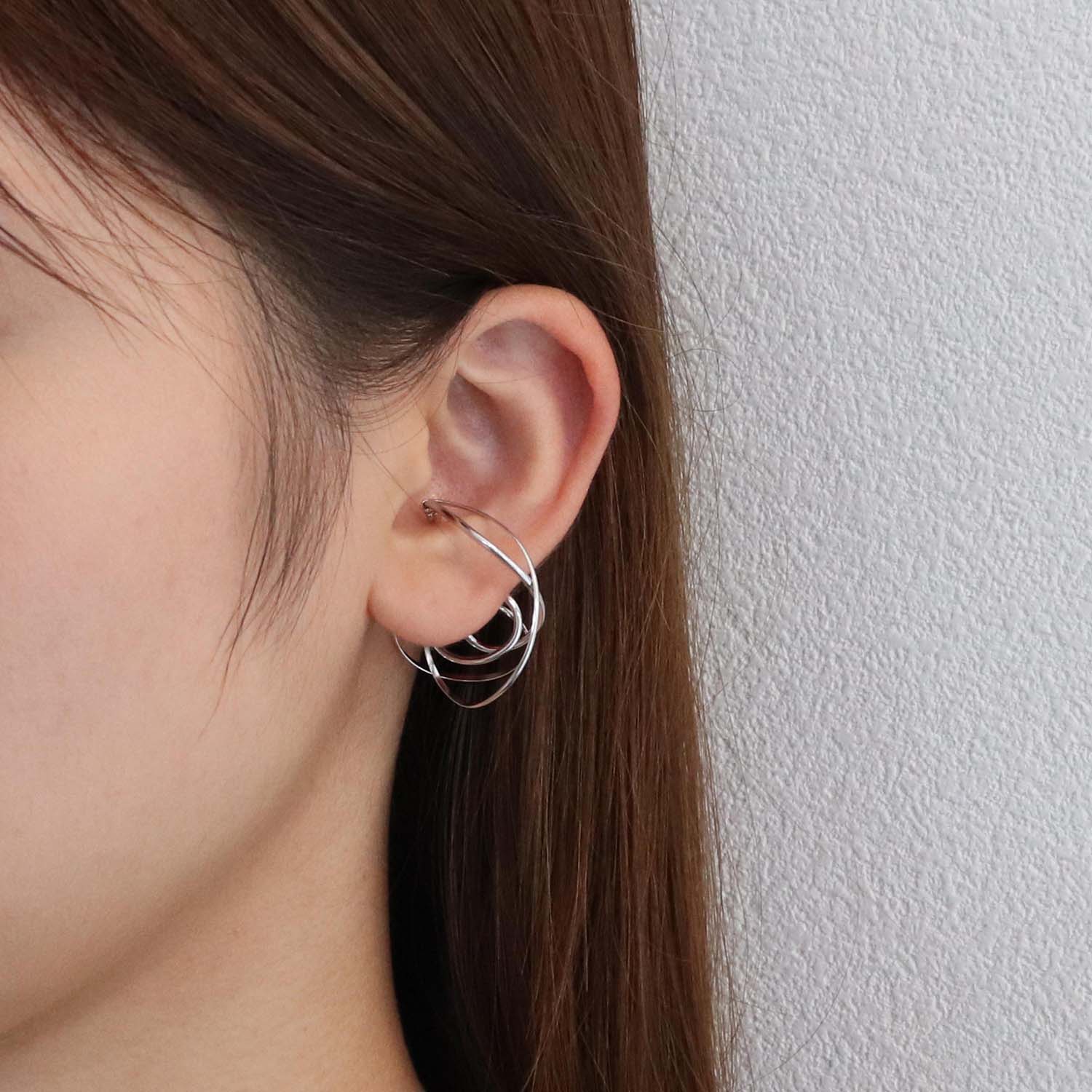 K14GF  芽吹きのそよぎ  イヤーカフ｜GFC5014WH