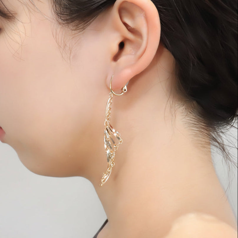 K14GF/SV  振り仰ぐ美徳  イヤリング｜GFE4160