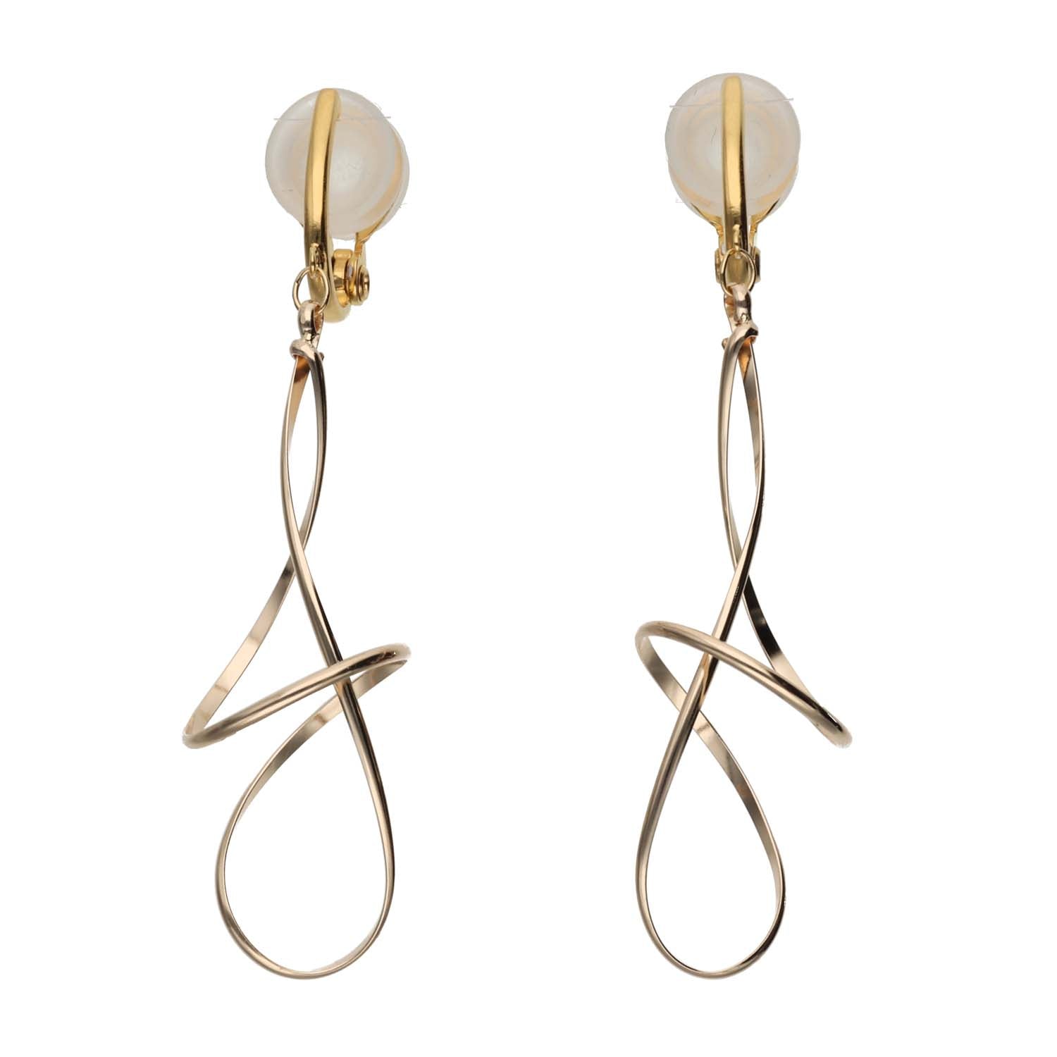 K14GF/SV  葉音のひと息  イヤリング｜GFE4169GD