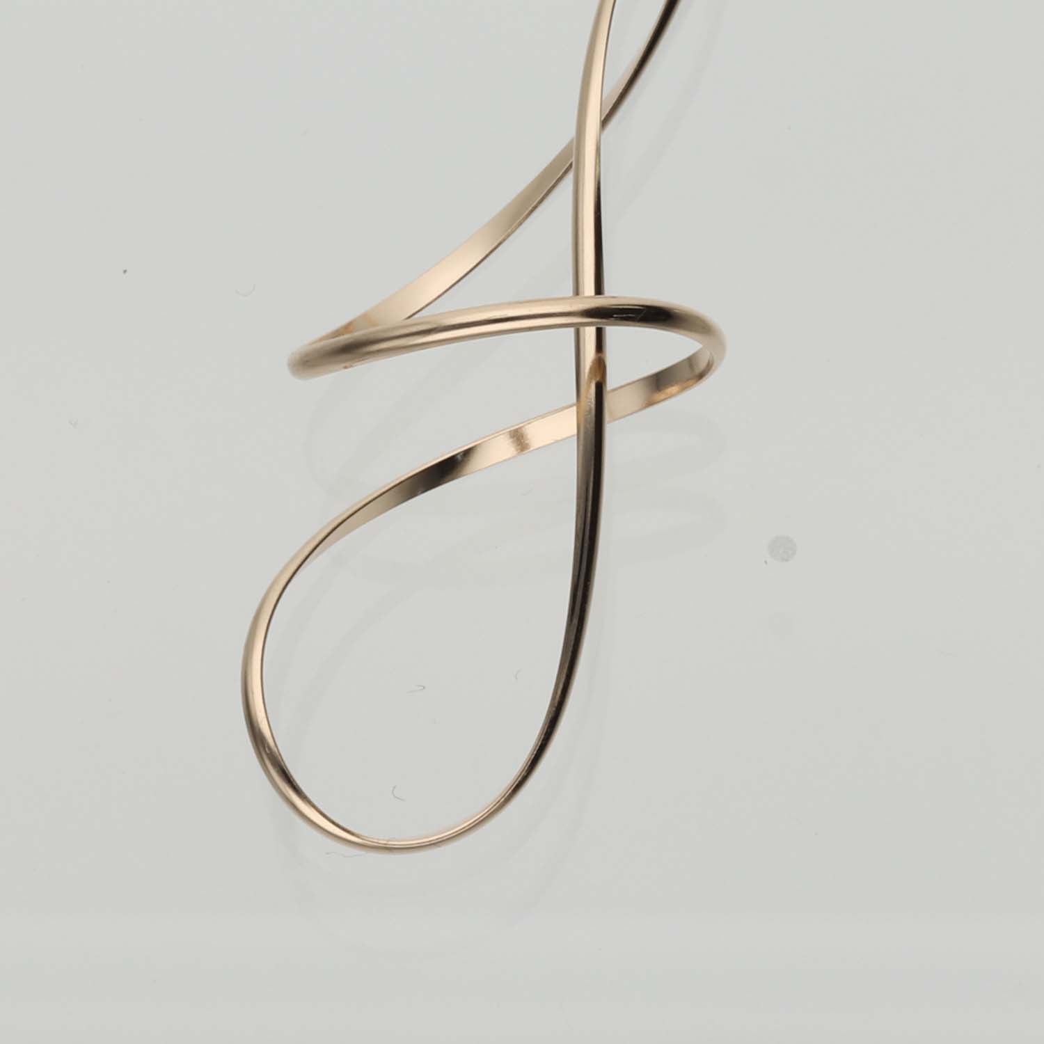 K14GF/SV  葉音のひと息  イヤリング｜GFE4169GD