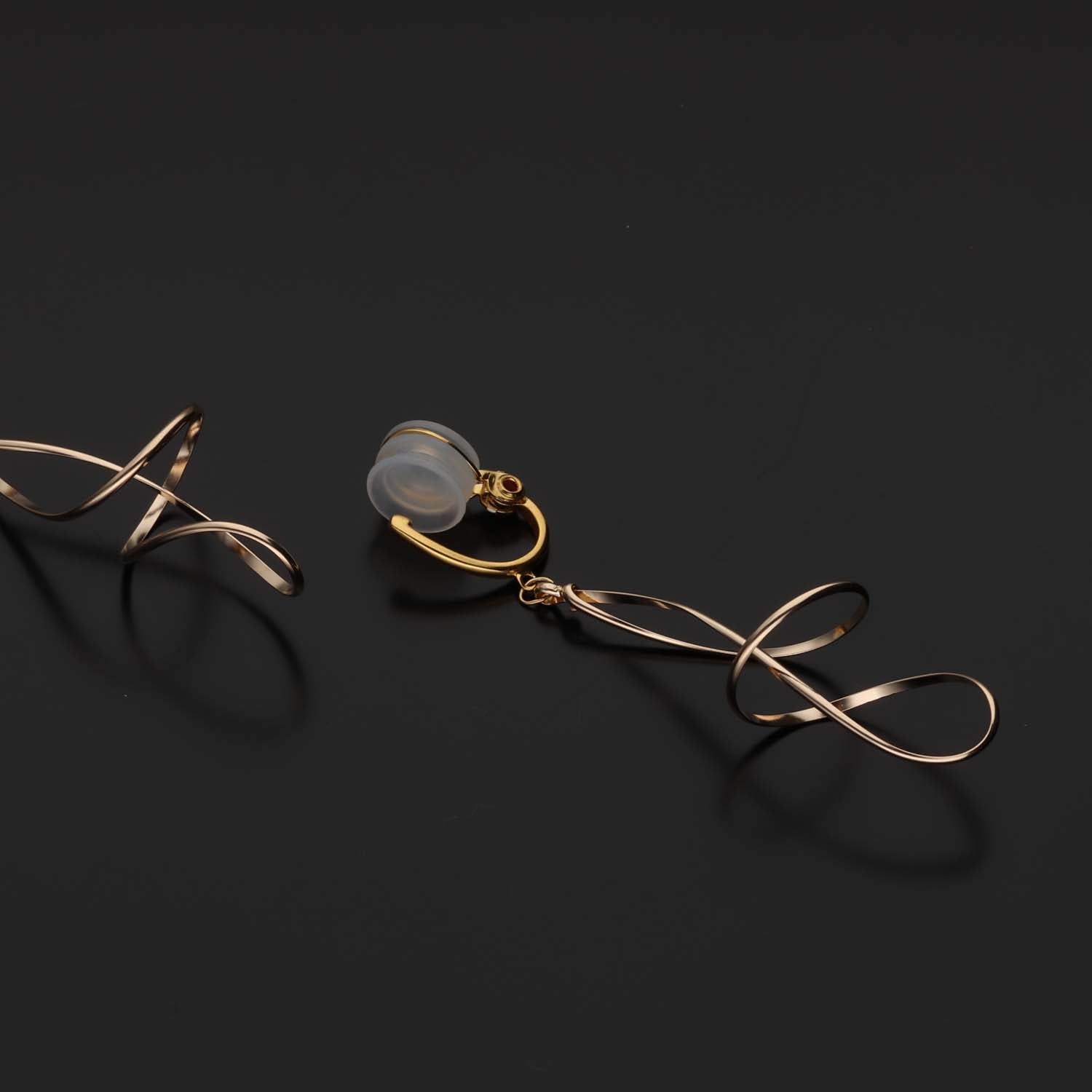 K14GF/SV  葉音のひと息  イヤリング｜GFE4169GD