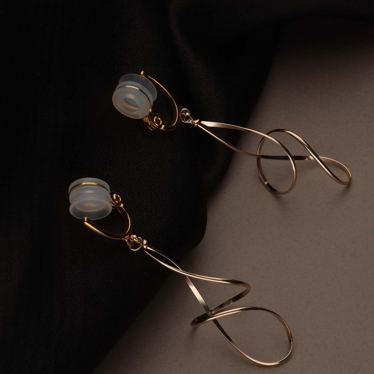 K14GF/SV  葉音のひと息  イヤリング｜GFE4169GD