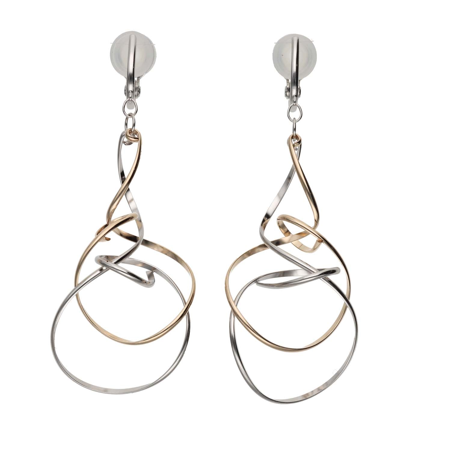 K14GF/SV  やわらかな透明感  イヤリング｜GFE4170WY