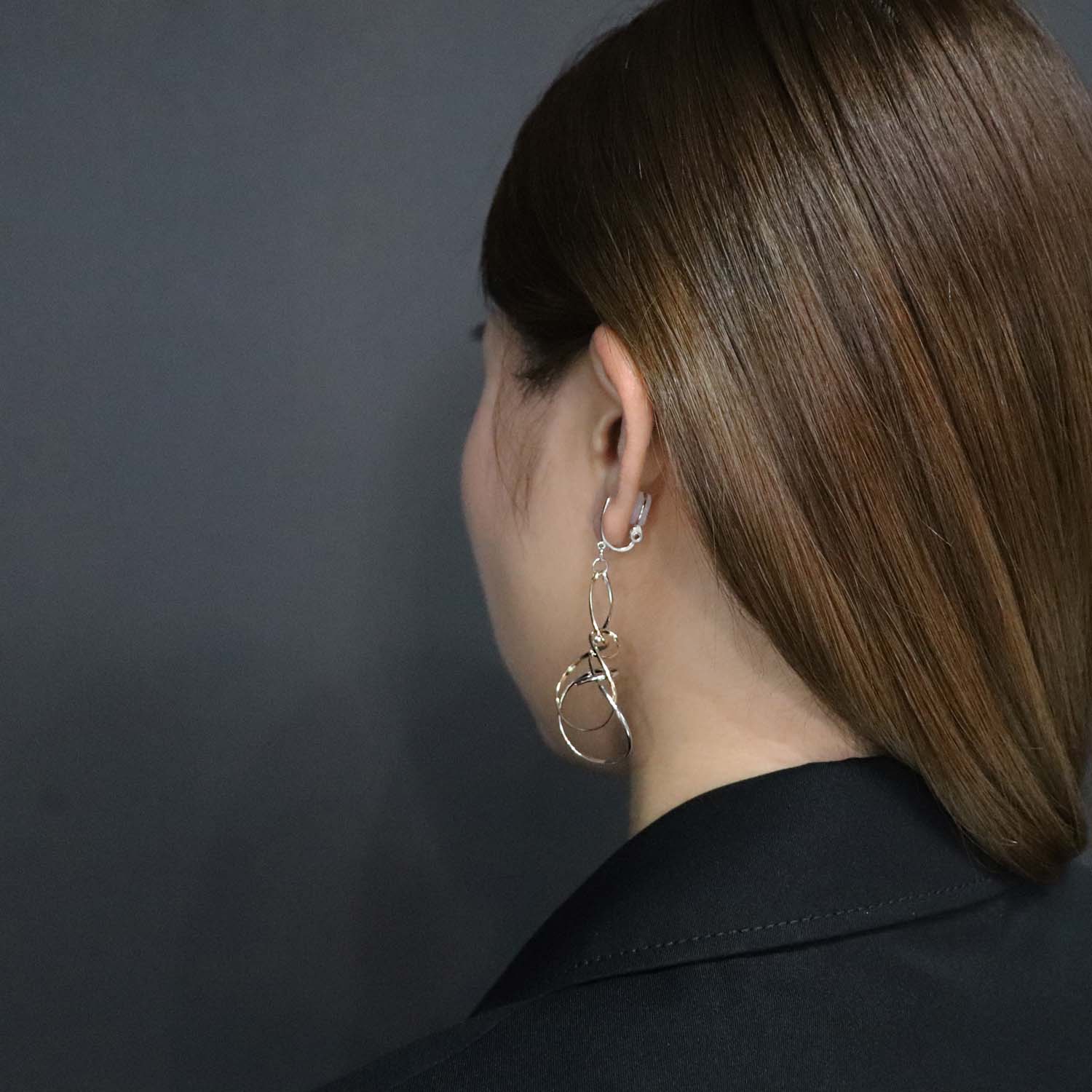 K14GF/SV  やわらかな透明感  イヤリング｜GFE4170WY