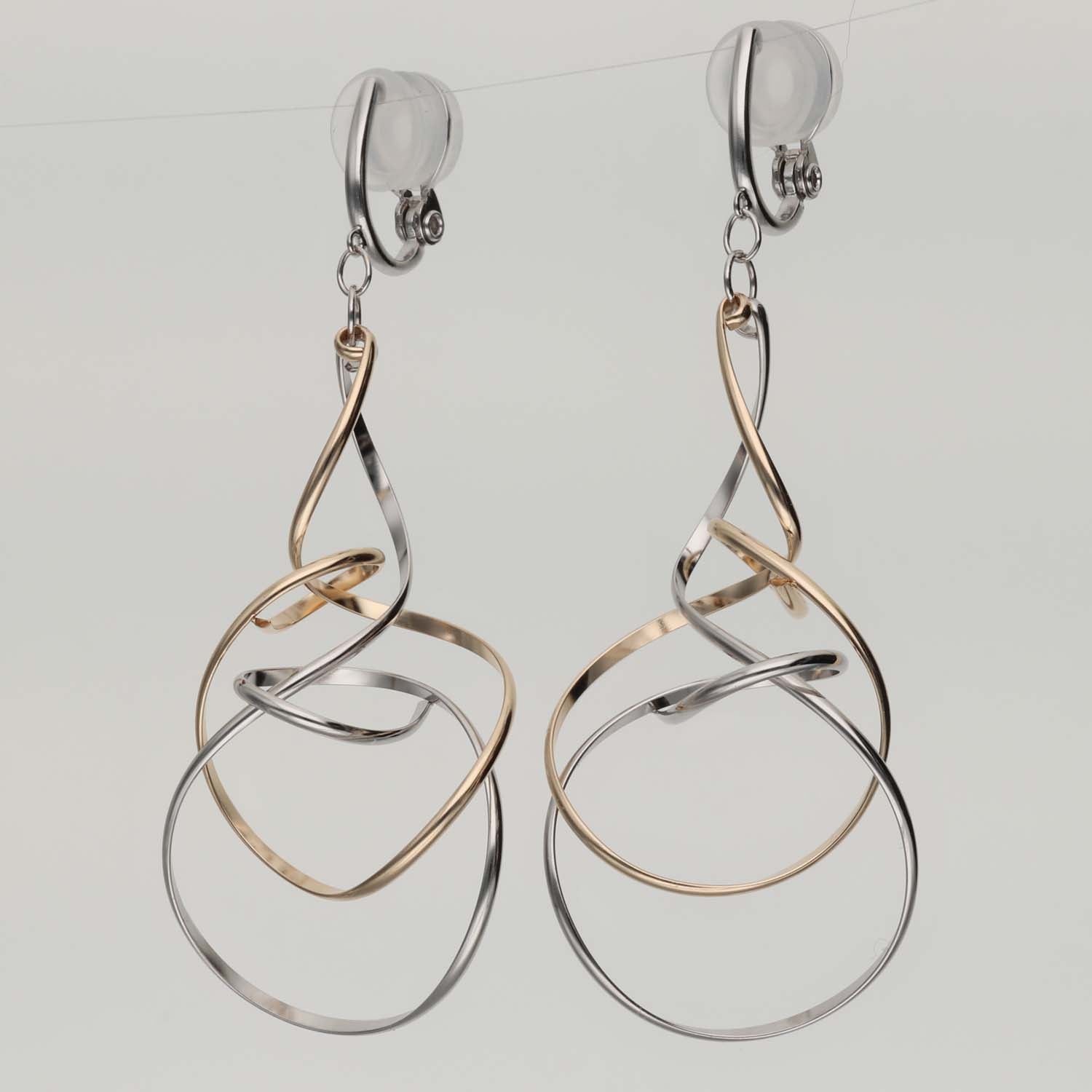 K14GF/SV  やわらかな透明感  イヤリング｜GFE4170WY