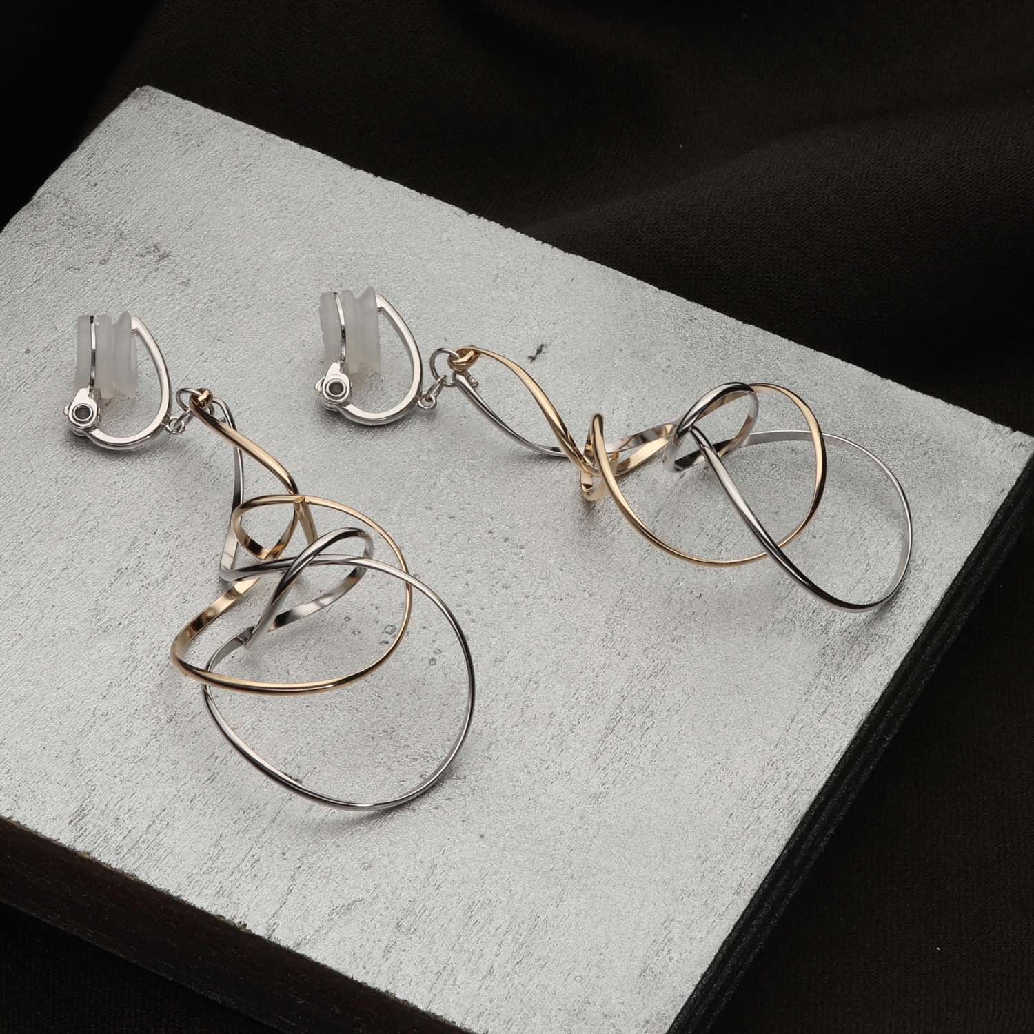 K14GF/SV  やわらかな透明感  イヤリング｜GFE4170WY