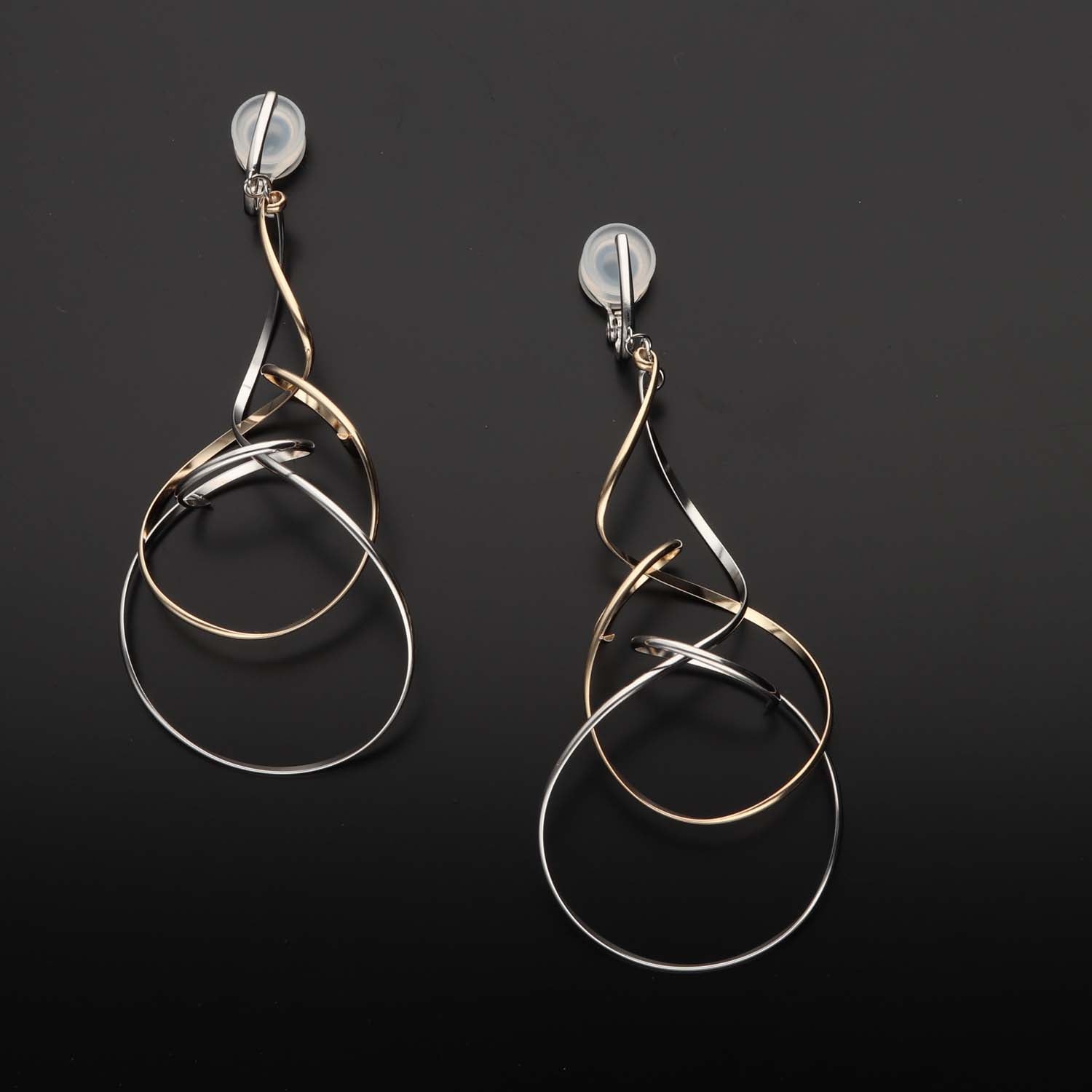 K14GF/SV  やわらかな透明感  イヤリング｜GFE4171WY