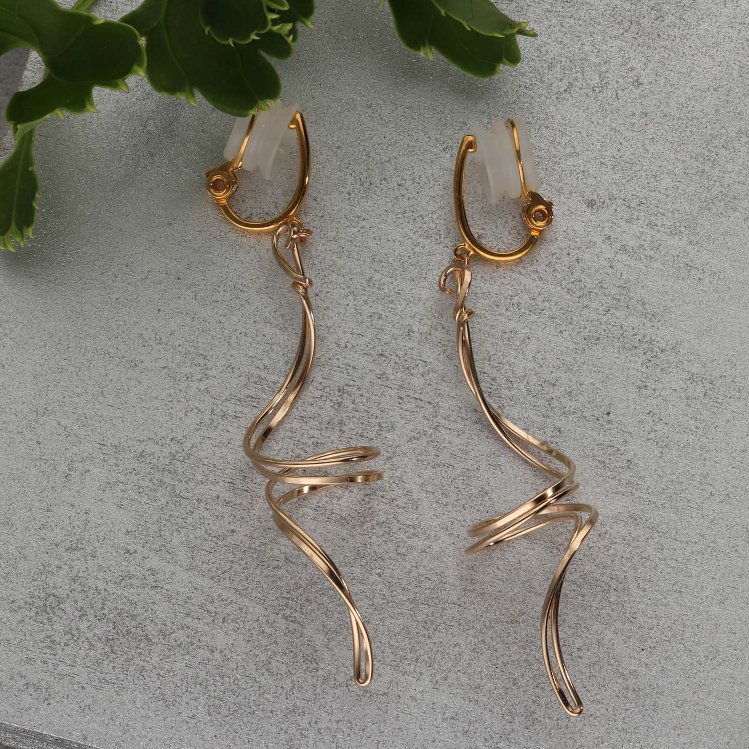 K14GF/SV  巡りのかたち イヤリング｜GFE4173GD