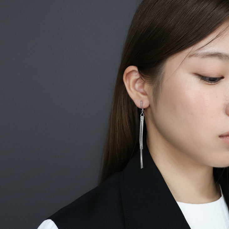 K14GF/SV  光華のしらべ  イヤリング｜GFE4177WH