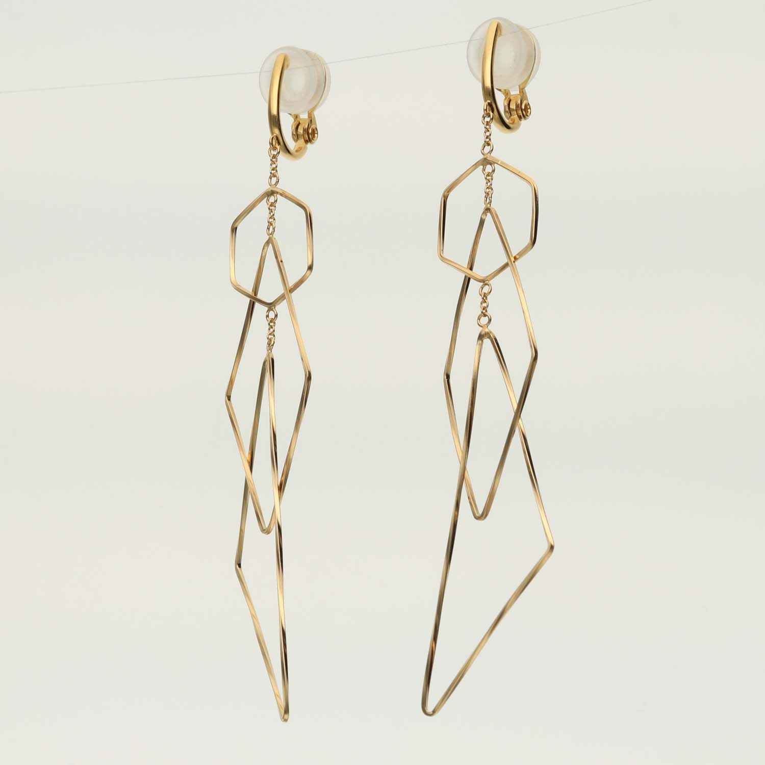 K14GF/SV  陽光の瞬き  イヤリング｜GFE4178GD