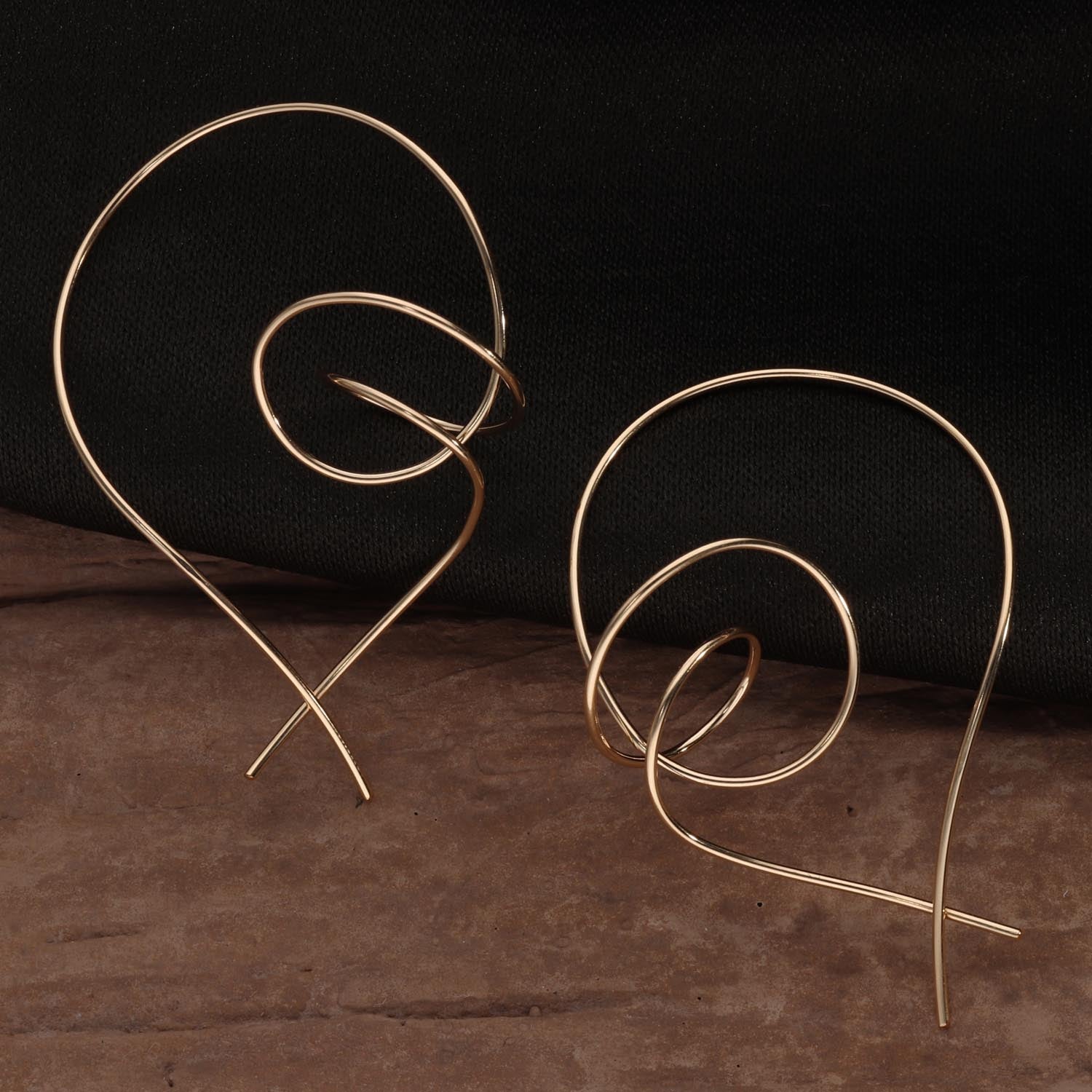 K14GF 光輪の描写 ピアス｜GFP1346　フープピアス フープピアス K14GF – 貴和製作所オンラインストア