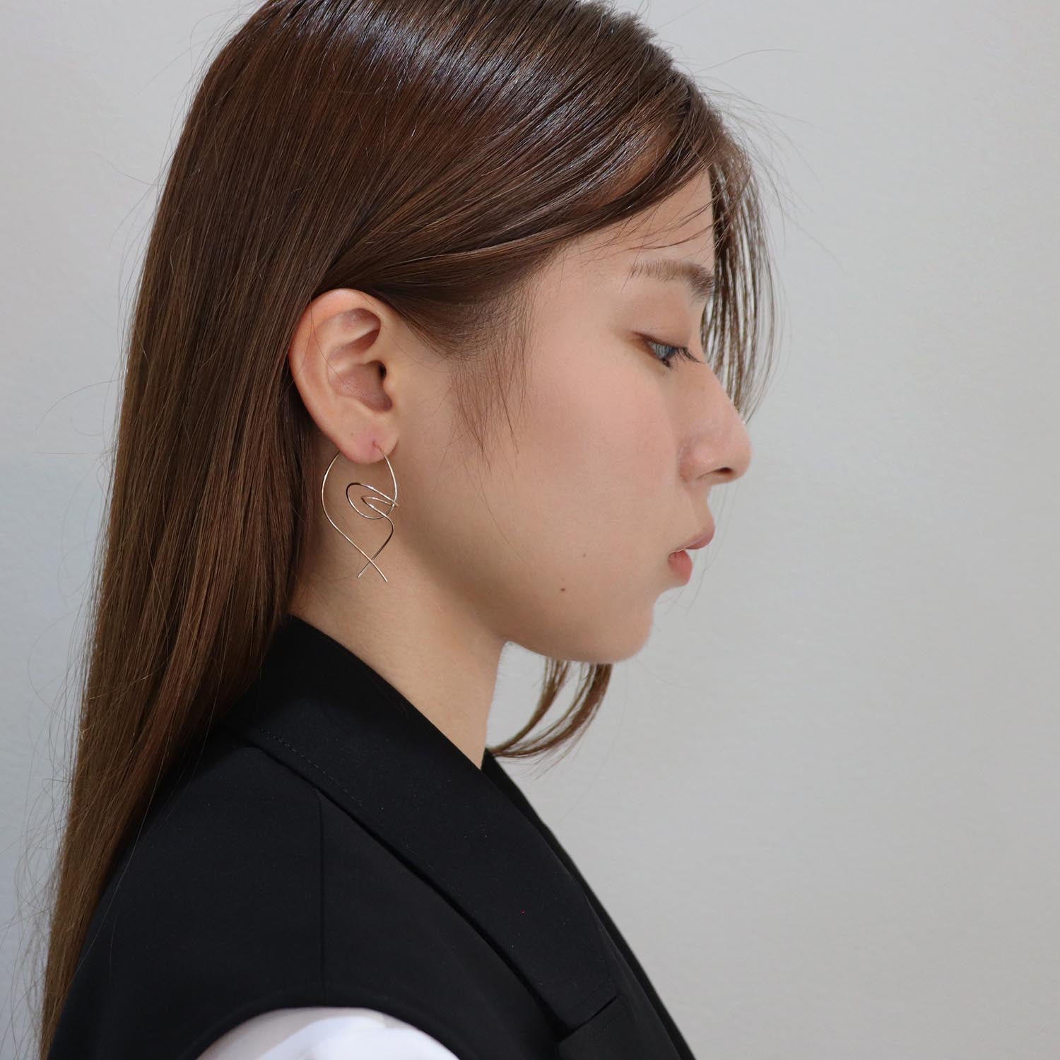 K14GF  風わたる森  ピアス｜GFP1359GD