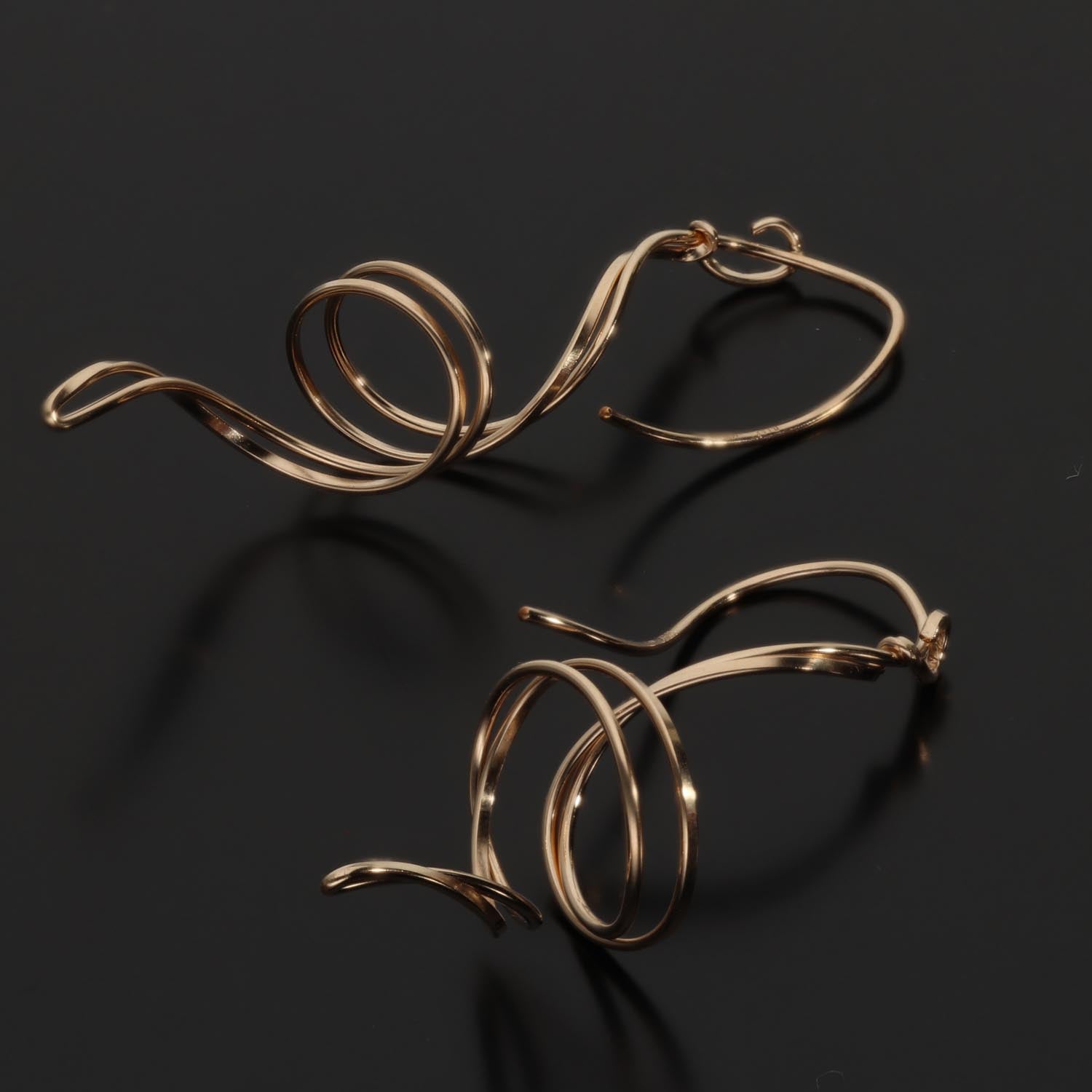 K14GF  巡りのかたち  ピアス｜GFP1363GD