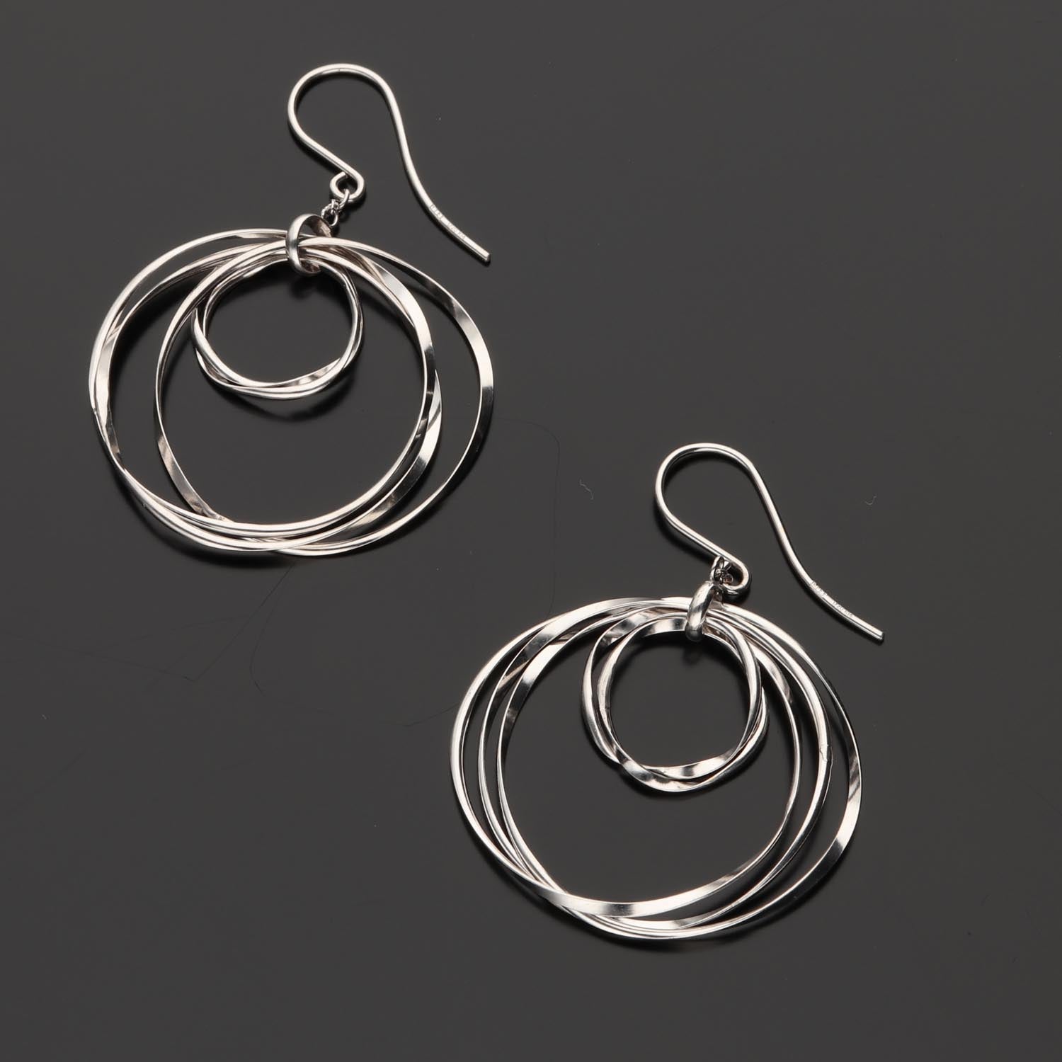 K14GF  波紋のなごみ  ピアス｜GFP1366WH