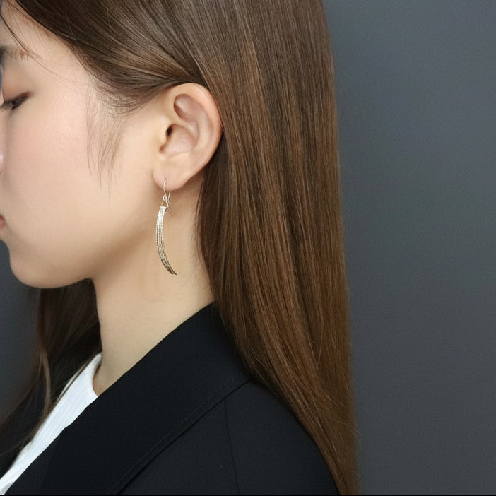 K14GF  微光華のしらべ  ピアス｜GFP1367GD