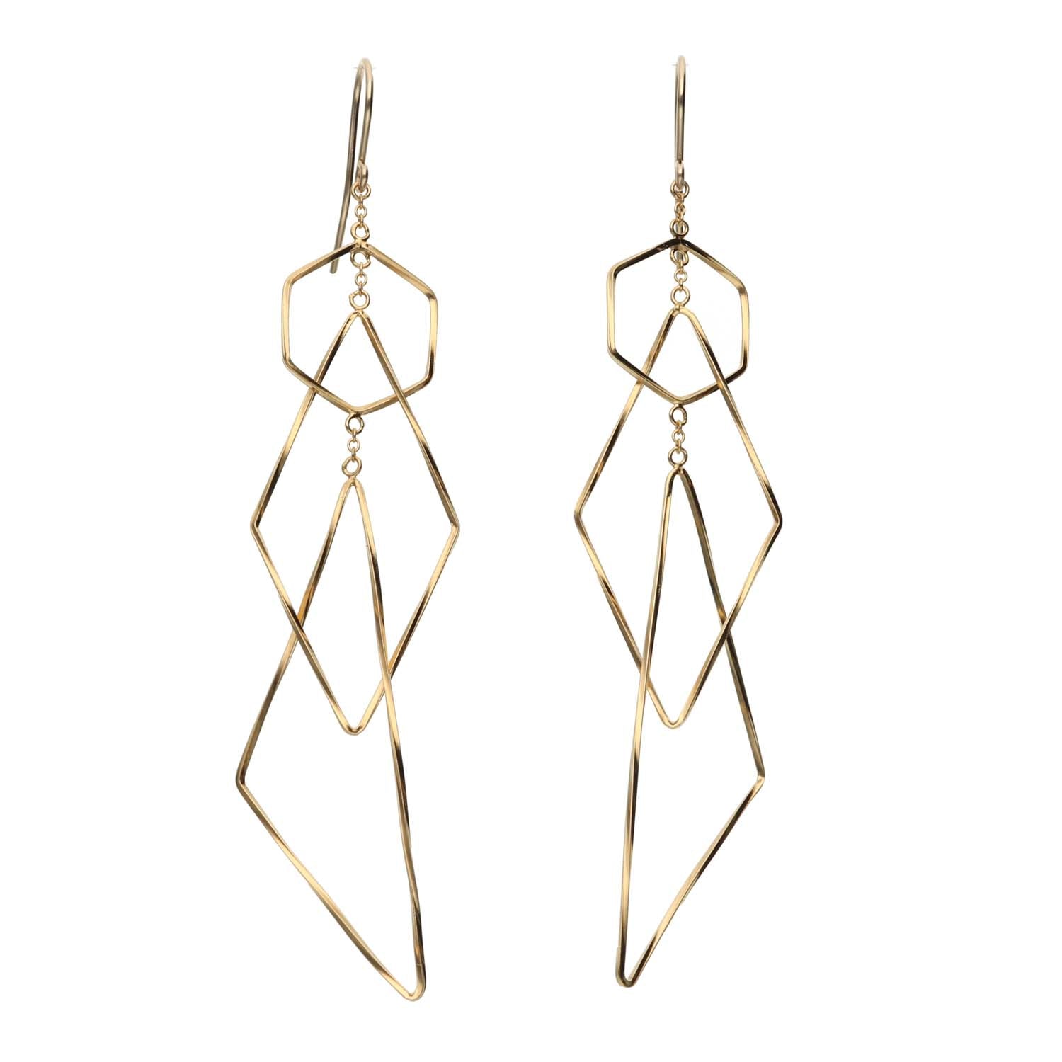 K14GF  陽光の瞬き  ピアス｜GFP1369GD