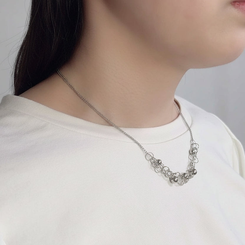 K14GF  年輪の光  ネックレス｜GFP8115WH